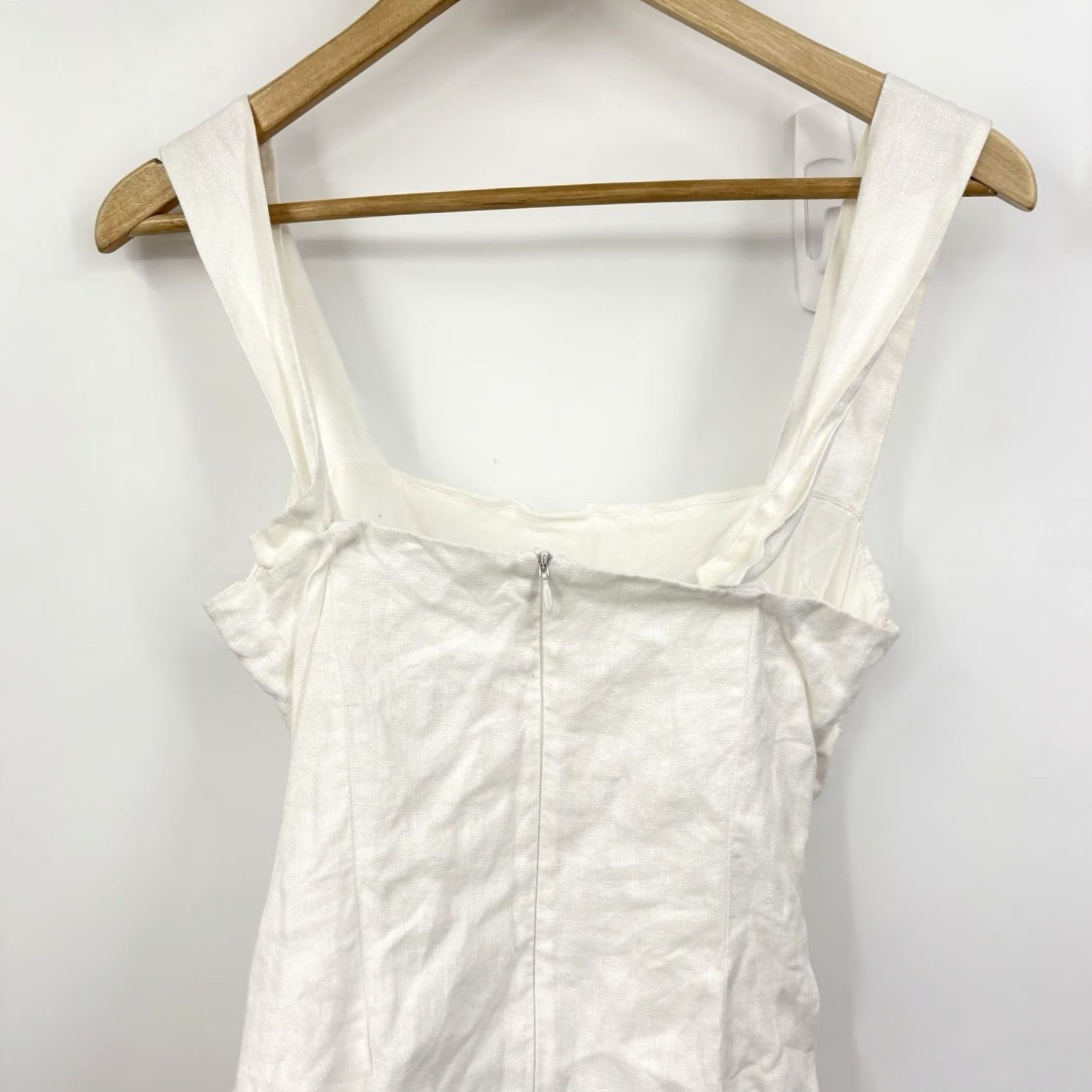 Reformation Reformation Linen Mini Dress 2 Coastal Capsule Beachy Boho Resort Size XS / US 0-2 / IT 36-38 - 8 Thumbnail