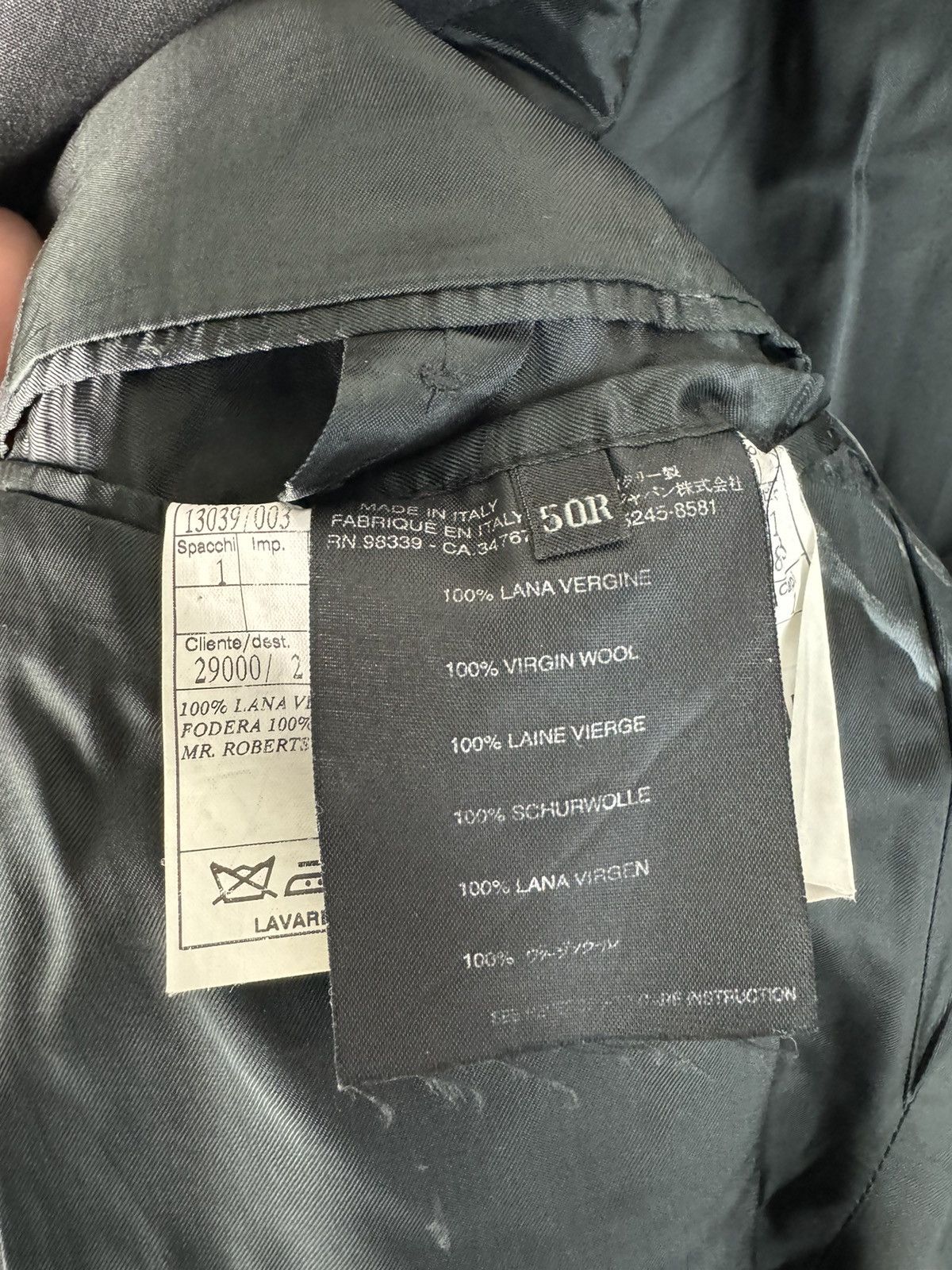 Prada PRADA Jacket Coat Blazer Wool Size 50R - 4 Thumbnail