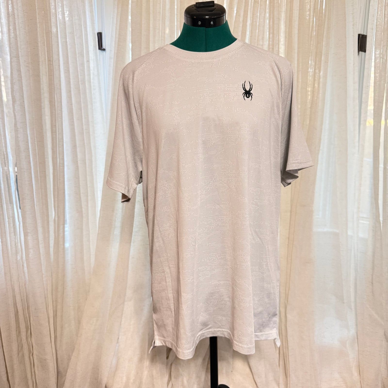 Spyder Spyder Active Gray Technical Tee | Sz L Size US L / EU 52-54 / 3 - 3 Thumbnail
