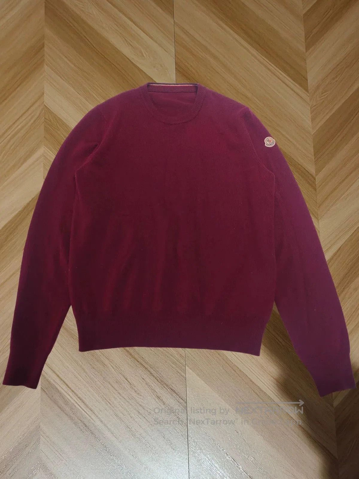 Moncler moncler maroon sweater size M for sale. Size US M / EU 48-50 / 2 - 1 Thumbnail