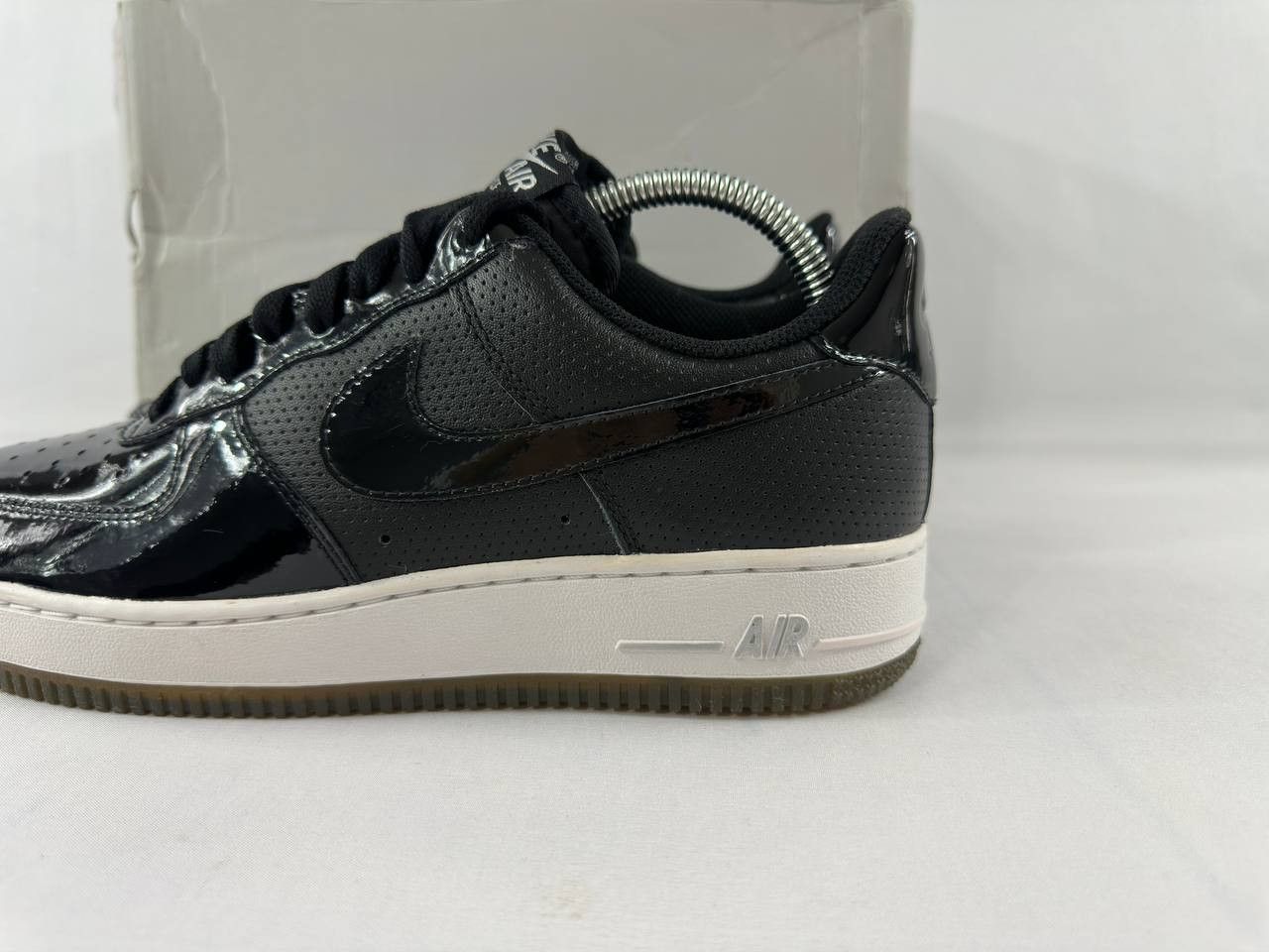 Nike Nike Air Force 1 '07 'Black Silver' 2010 Size US 7.5 / EU 40-41 - 9 Thumbnail