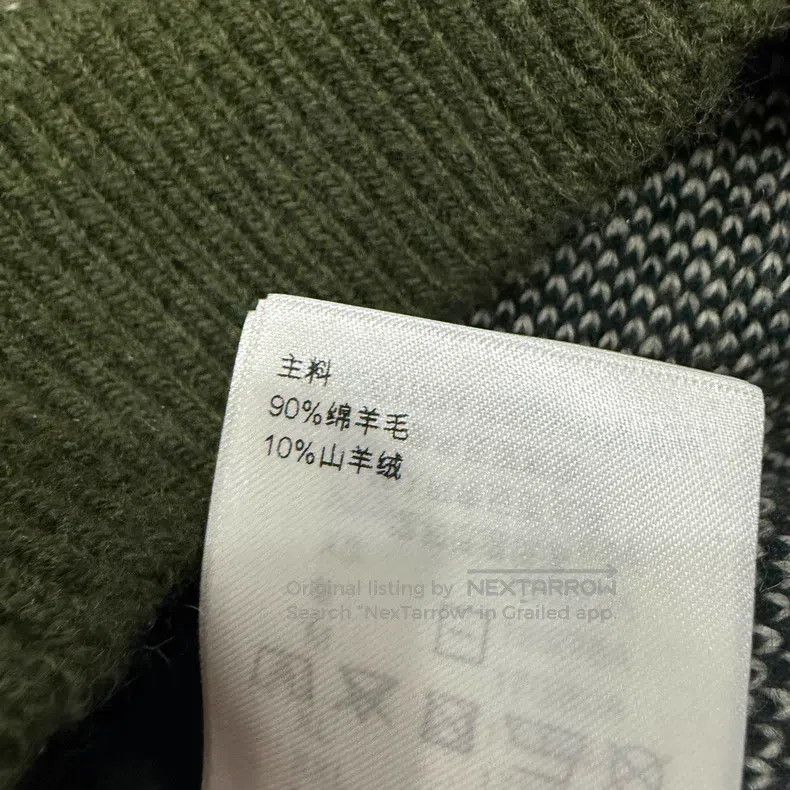 Louis Vuitton Louis Vuitton Monogram green full-print gradient wool swea Size US XXL / EU 58 / 5 - 5 Thumbnail