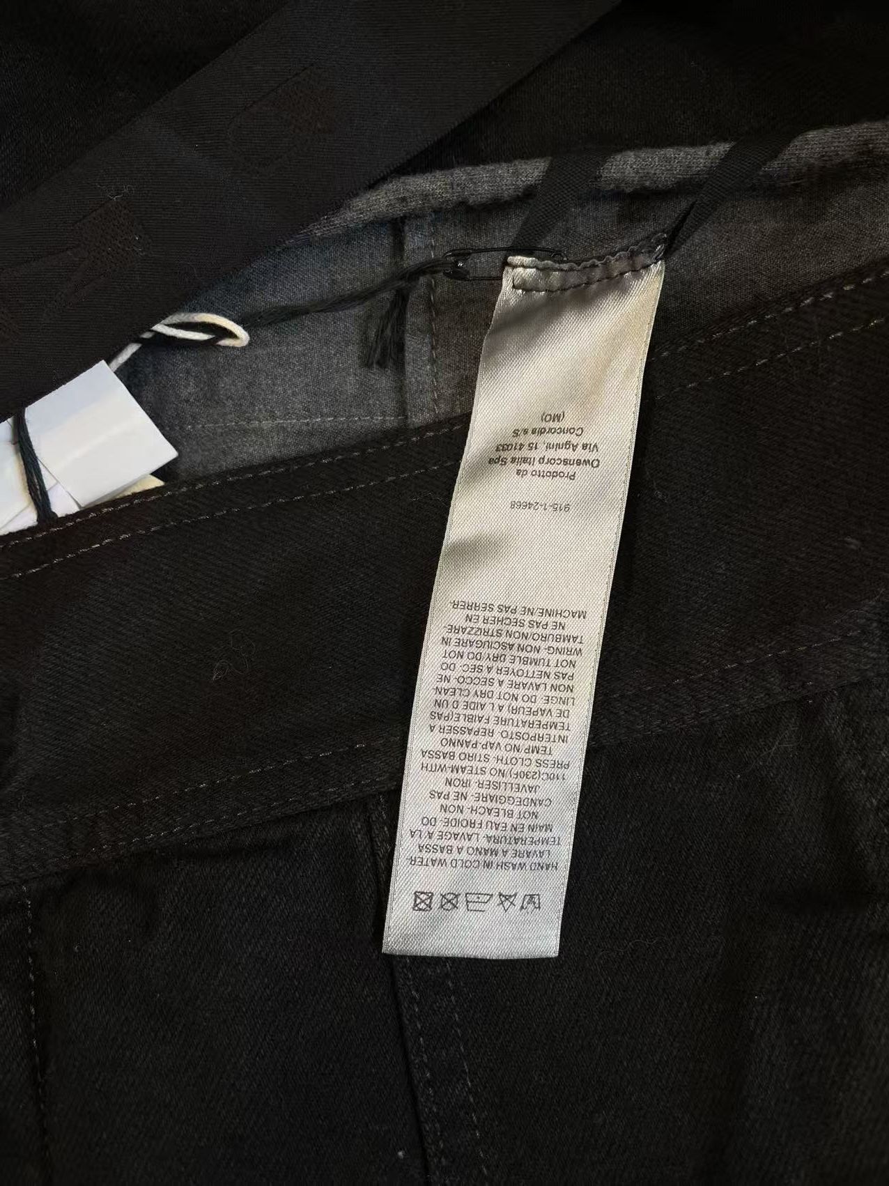 Rick Owens RICK OWENS DRKSHDW Black Denim Sphinx Jumbo Worker Jacket Size S / US 4 / IT 40 - 12 Thumbnail