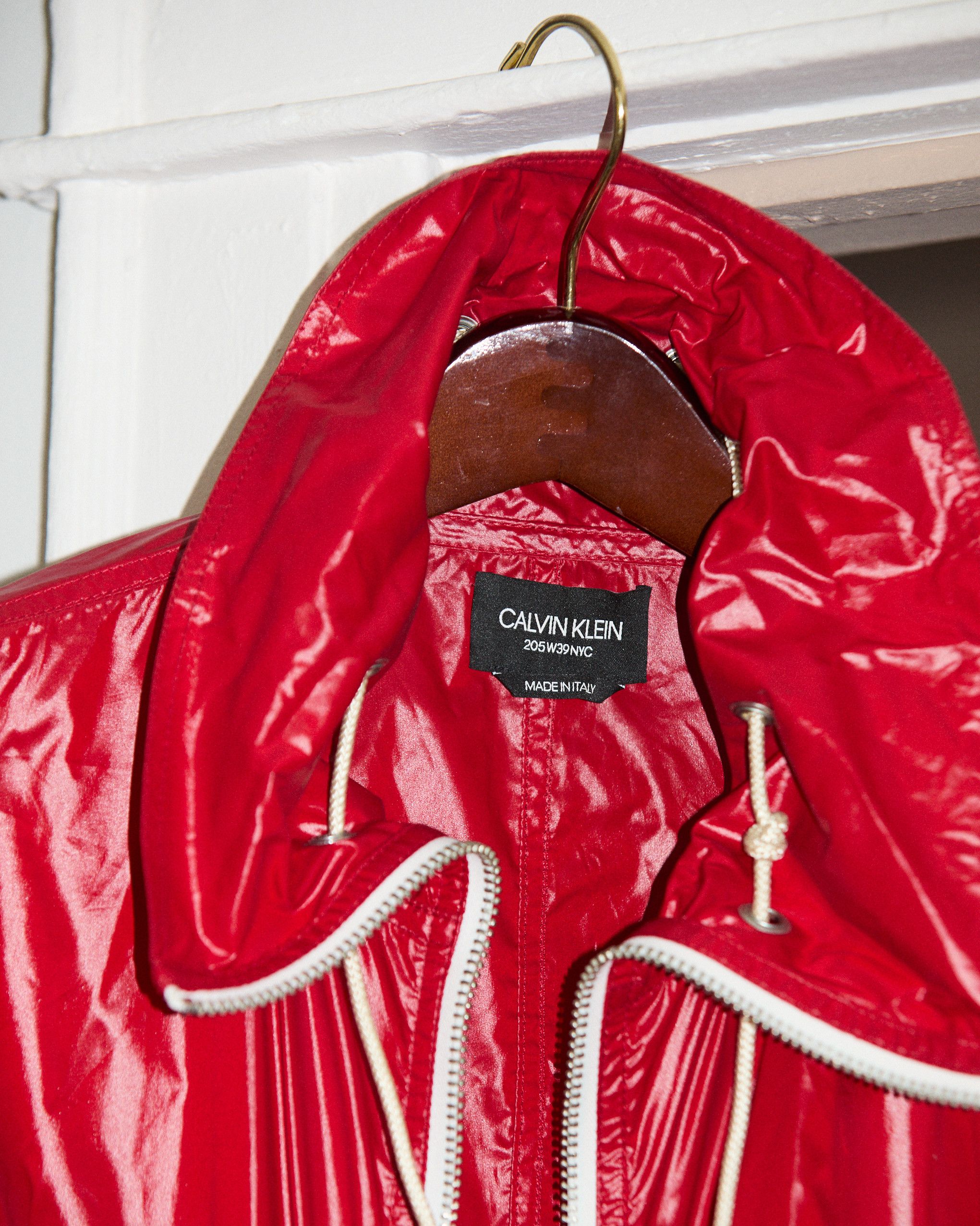 Calvin Klein 205W39NYC × Raf Simons Calvin Klein 205W39NYC SS18 Red Lightweight Jacket Size US M / EU 48-50 / 2 - 5 Thumbnail