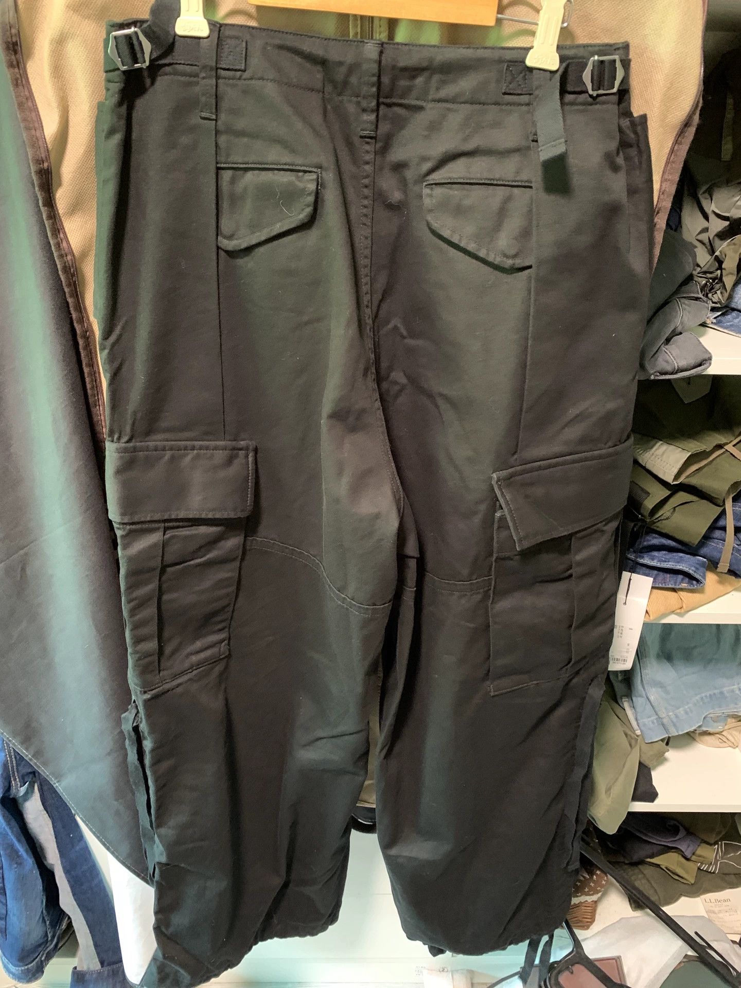Undercover Undercover 20aw SpiderNest wide-leg cargo 2 8-10 drawstring Size US 32 / EU 48 - 3 Thumbnail