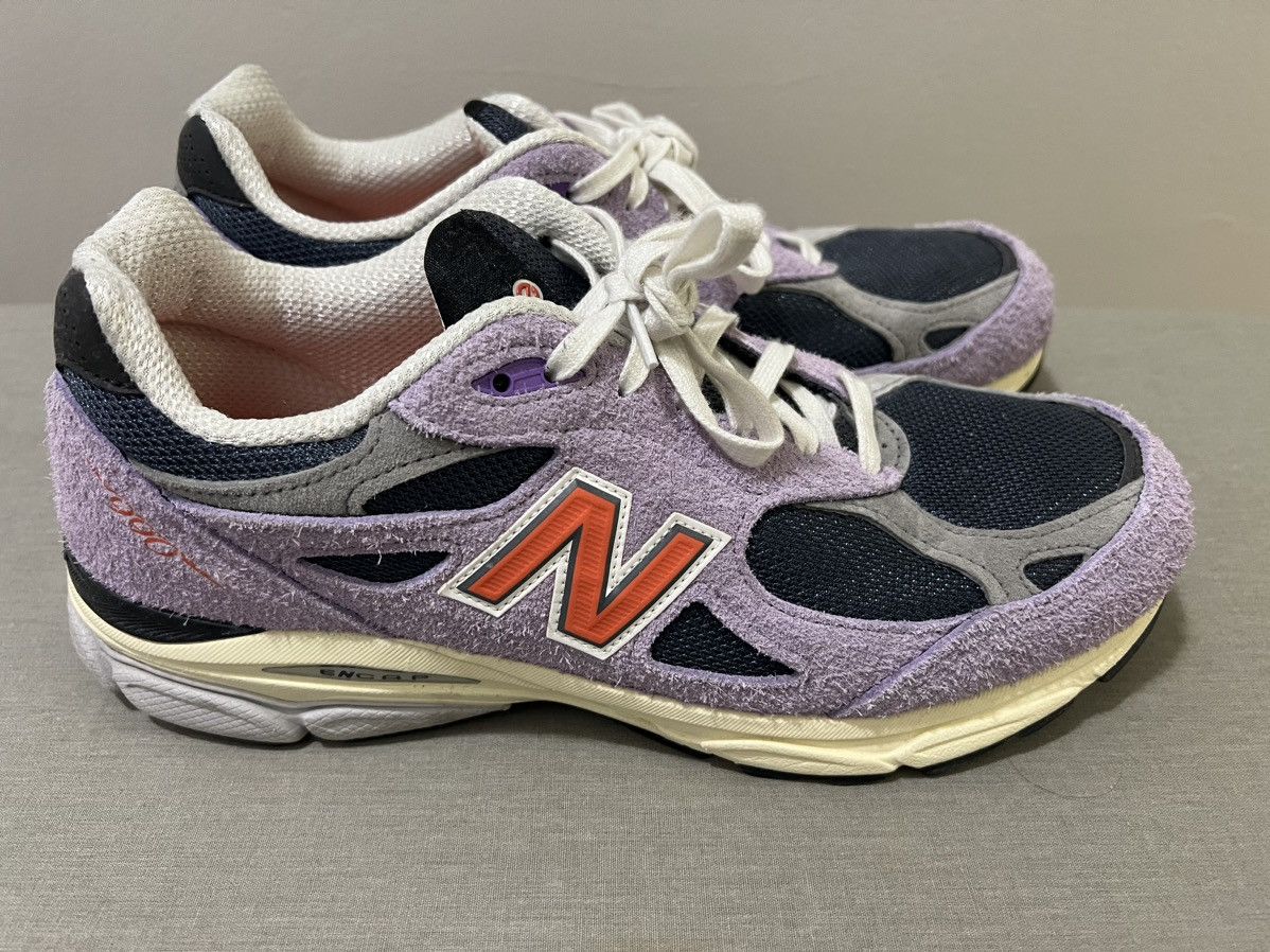 New Balance New Balance x Teddy Santis Raw Amethyst 990v3 sz. 10 Size US 10 / EU 43 - 2 Thumbnail