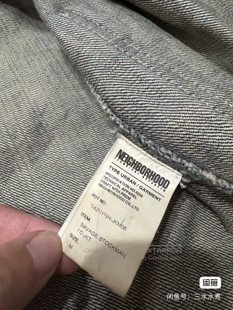 Neighborhood Neighborhood Ripped Washed Denim Jacket Size US M / EU 48-50 / 2 - 8 Thumbnail