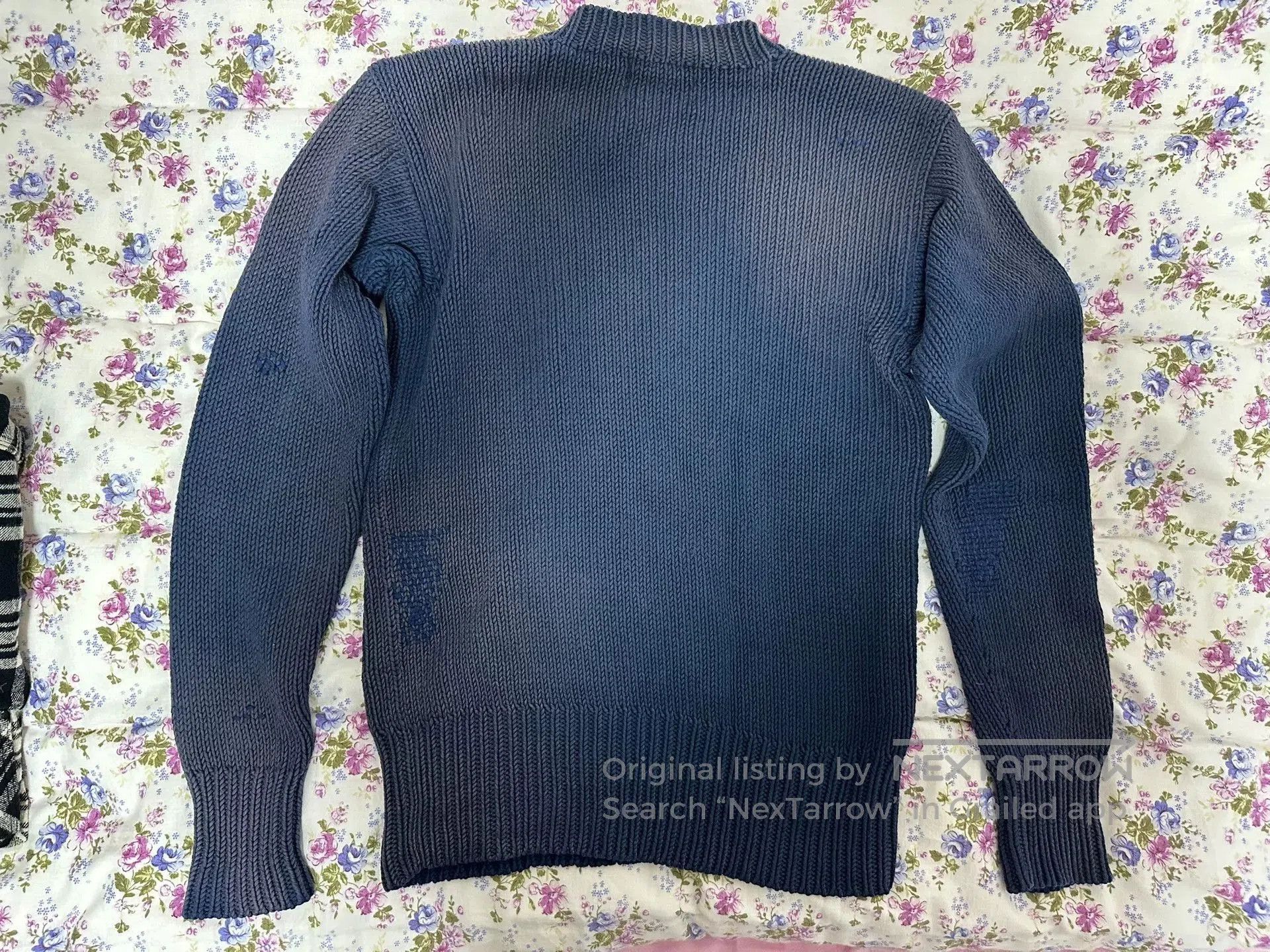 RRL Ralph Lauren RRL Distressed Moto Sweater. Size US XS / EU 42 / 0 - 8 Thumbnail