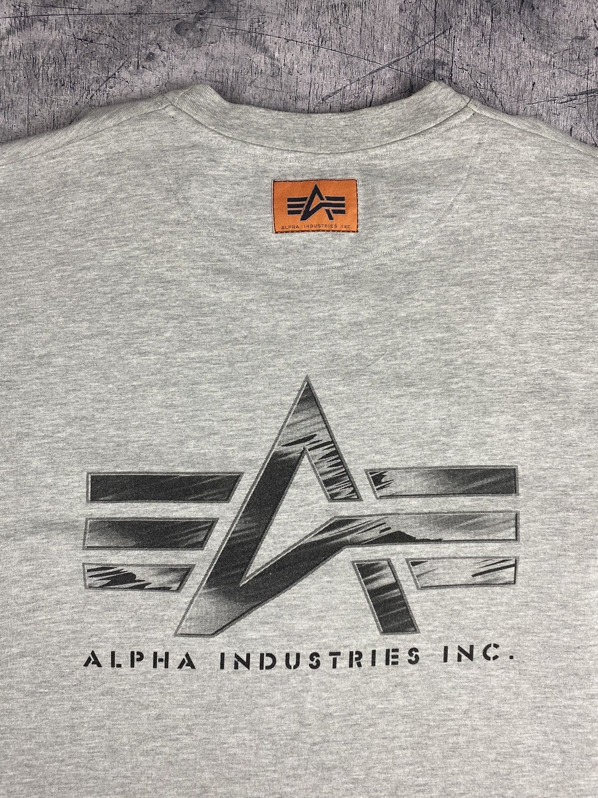 Alpha Industries × Vintage Rare Vintage Alpha Industries Sweatshirt Size XXL Size US XXL / EU 58 / 5 - 3 Thumbnail