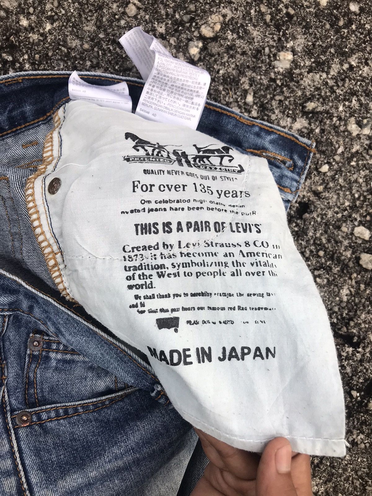 Levi's × Levi's Vintage Clothing × Vintage Levi’s 501 y2k Made in Japan Size US 28 / EU 44 - 20 Thumbnail