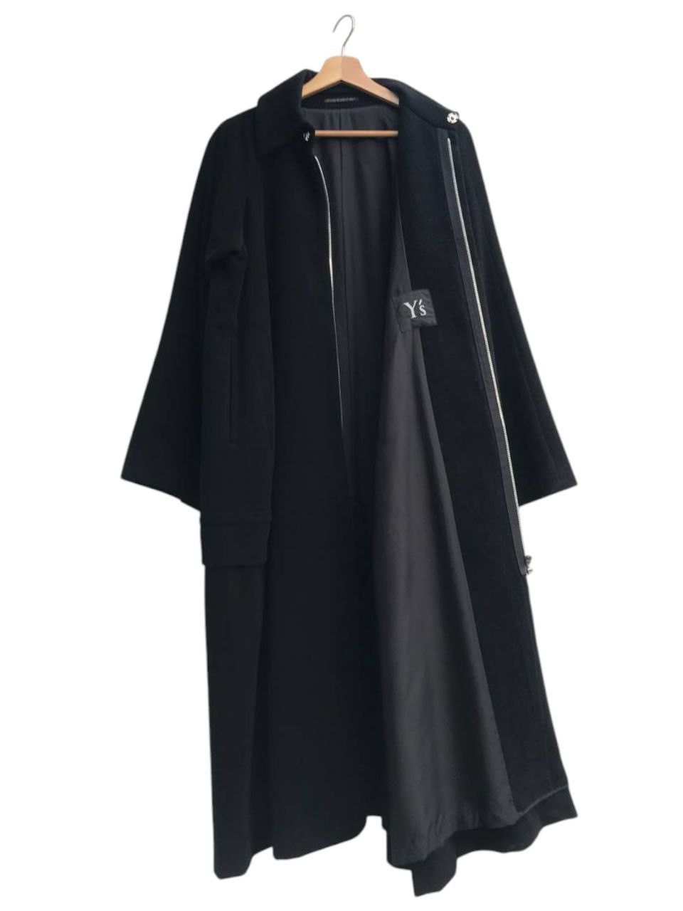 Yohji Yamamoto Y’s Wool Gabardine Coat Size US M / EU 48-50 / 2 - 1 Thumbnail