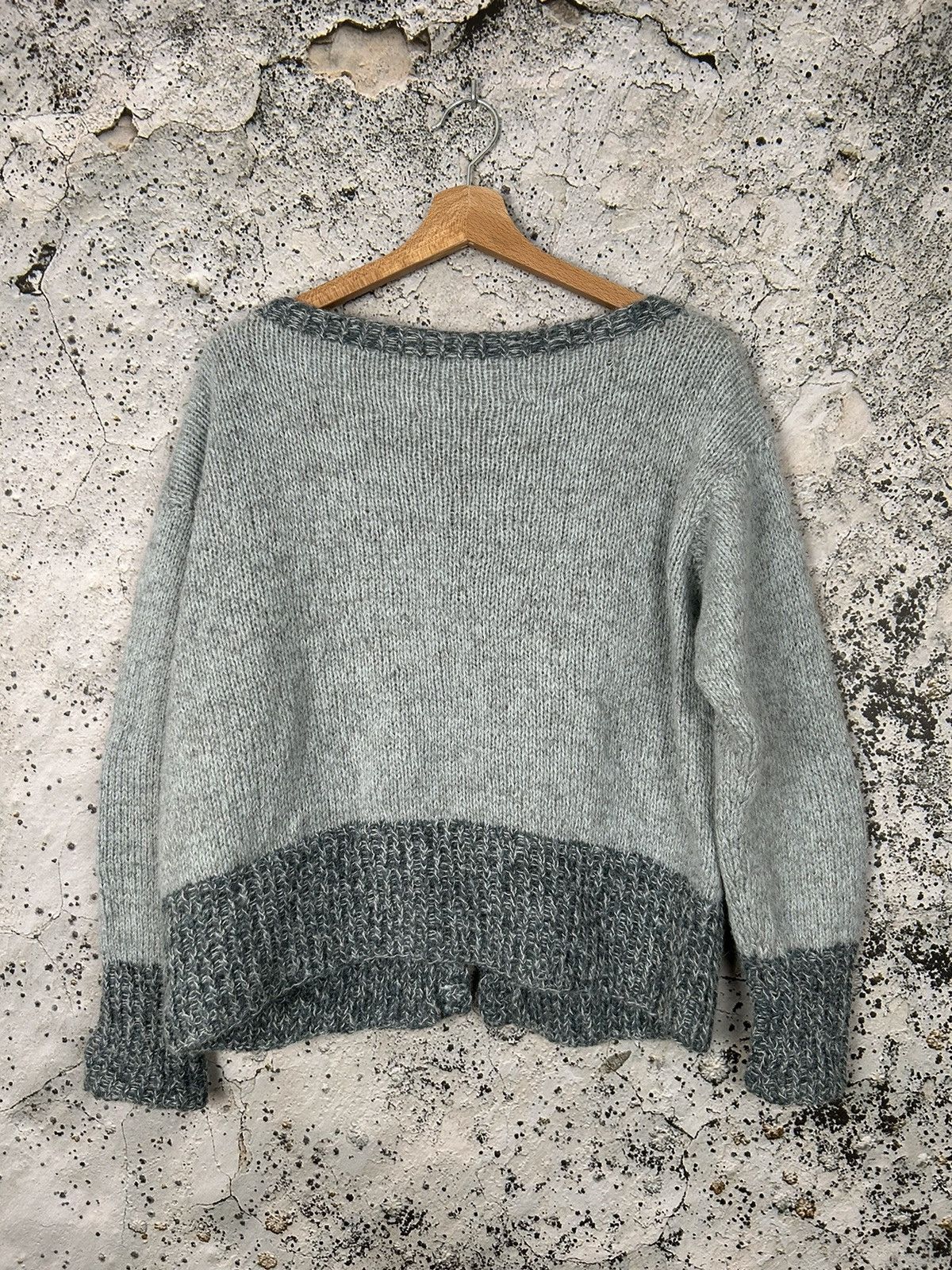 Other Vintage Blue Wool Cardigan Handmade Sweater Grunge Skate Size US M / EU 48-50 / 2 - 4 Thumbnail