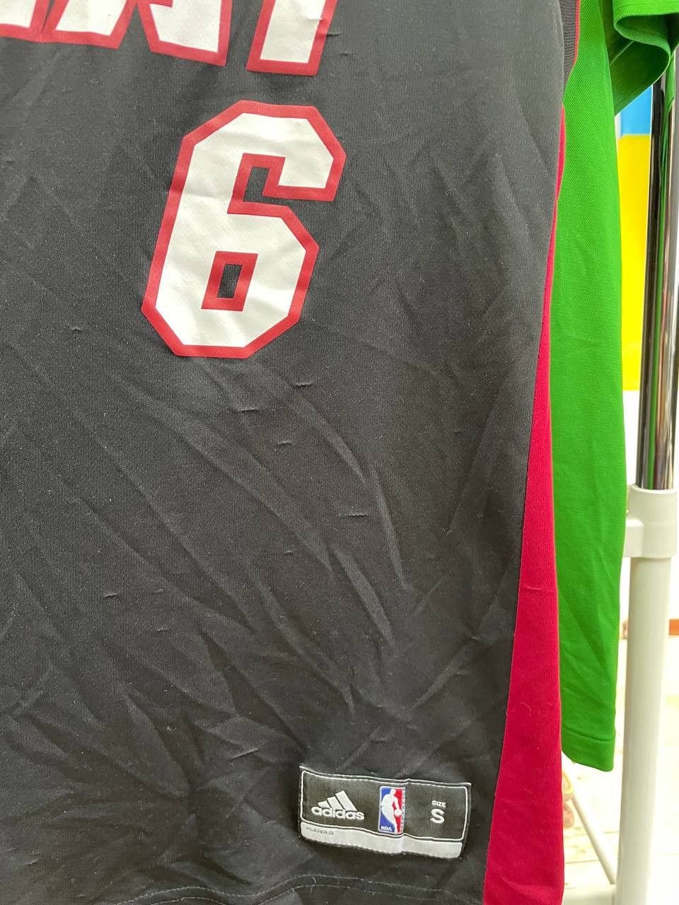 Adidas Adidas Miami Heat LeBron James #6 NBA Basketball Jersey Size US S / EU 44-46 / 1 - 18 Thumbnail