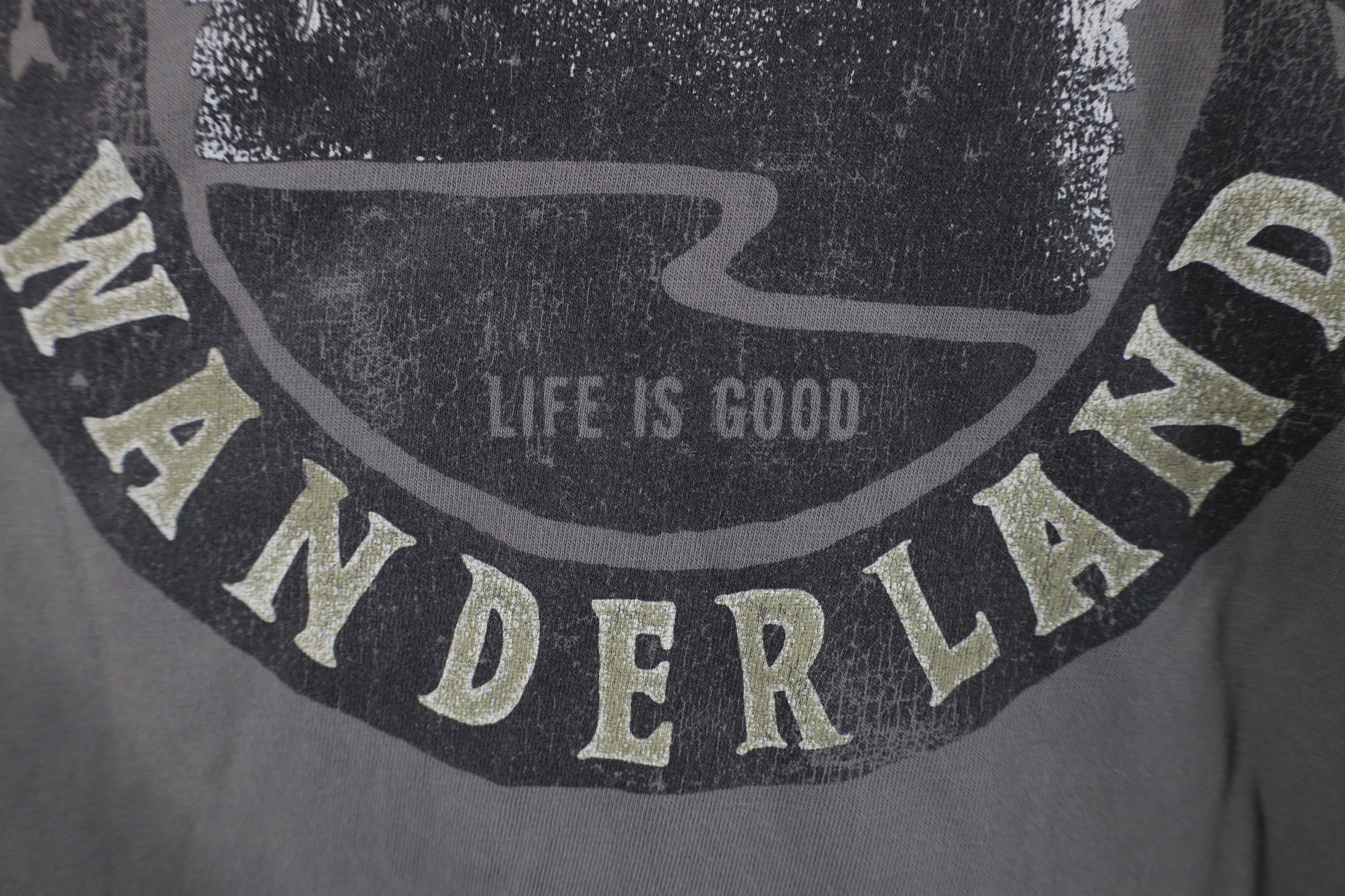Life is Good Life Is Good Spell Out Winter Wanderland Long Sleeve T-Shirt Size US L / EU 52-54 / 3 - 5 Thumbnail
