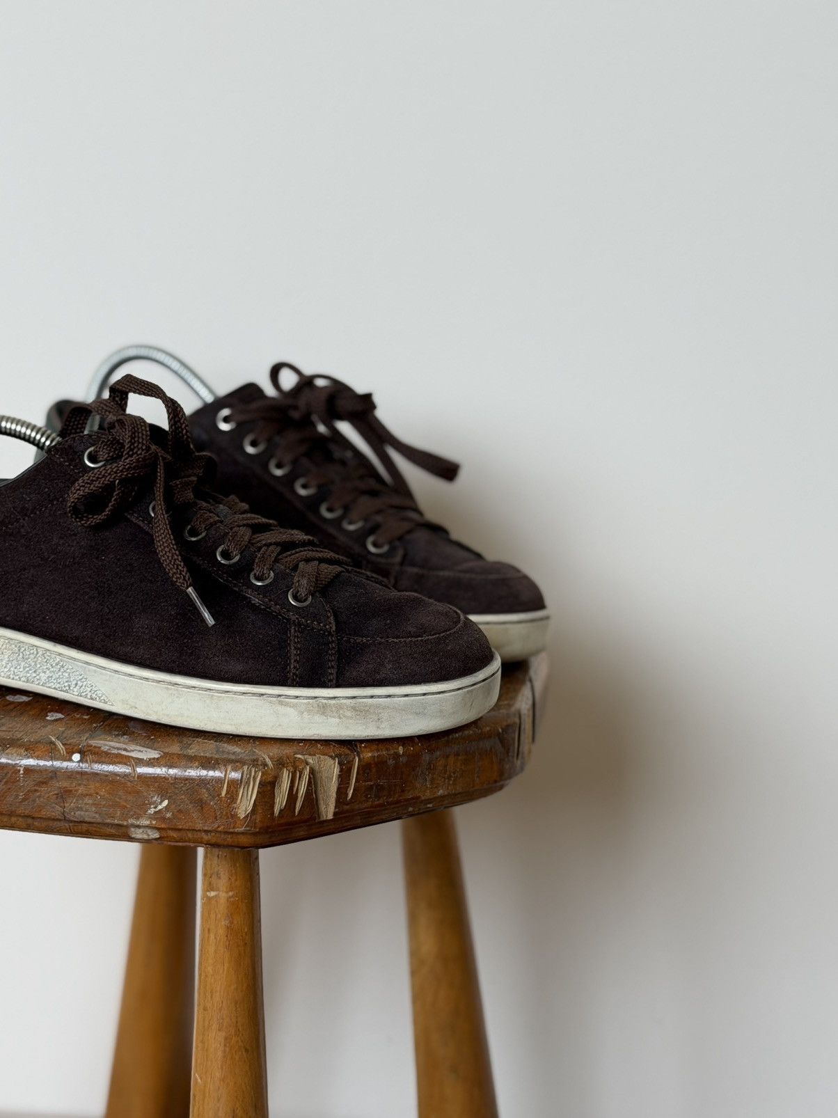 Gucci Gucci Brown Suede Luxury Shoes Size US 9.5 / EU 42-43 - 4 Thumbnail