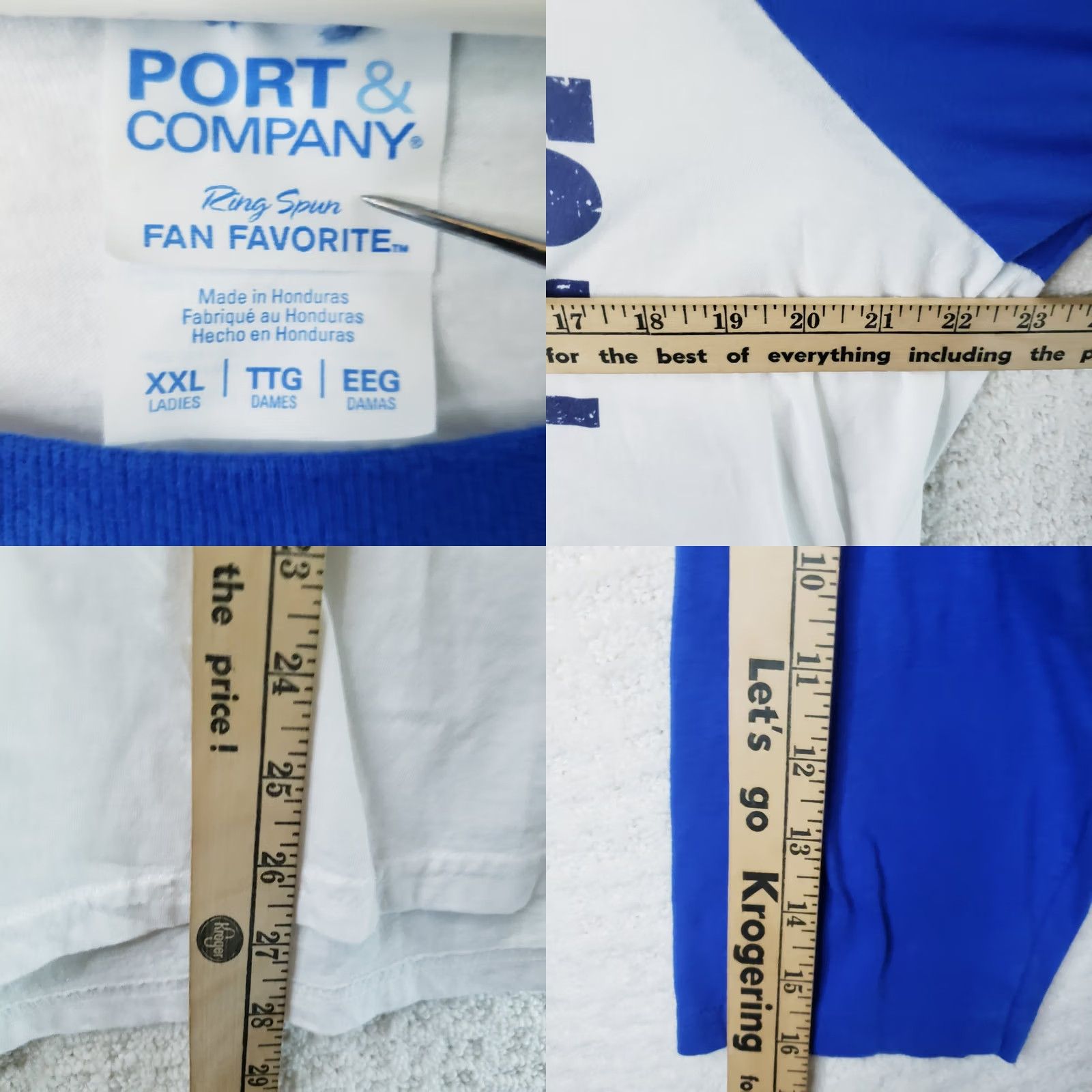 Vintage VINTAGE Atlanta Braves Women's T-Shirt 2XL White Blue Nike Pullover Short Sleeve Round Neck Baseball Tee Size XXL / US 16-18 / IT 52-54 - 8 Thumbnail