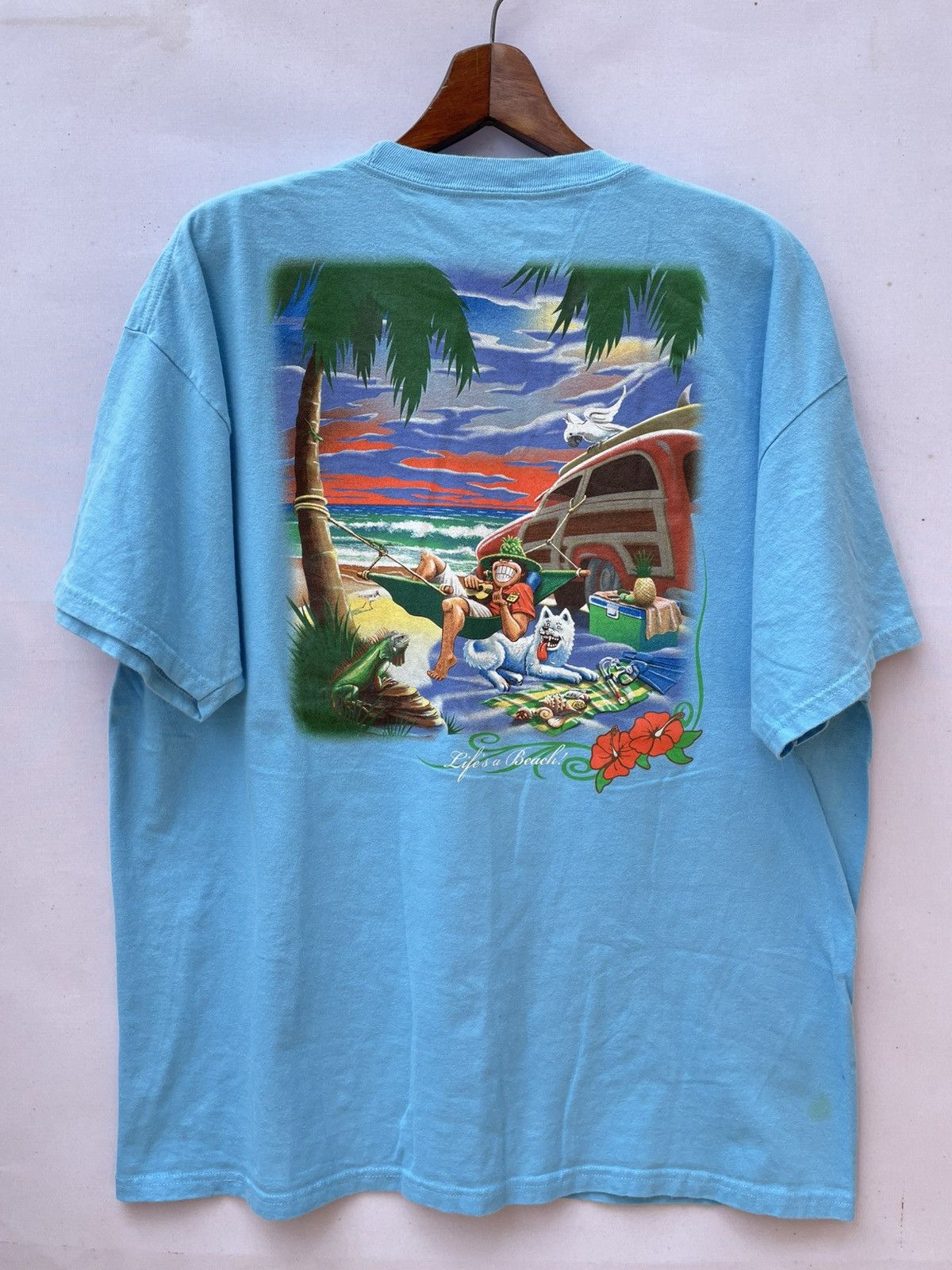 Hanes Eskimo Joe’s Hawaii T-shirt Size US XL / EU 56 / 4 - 2 Thumbnail