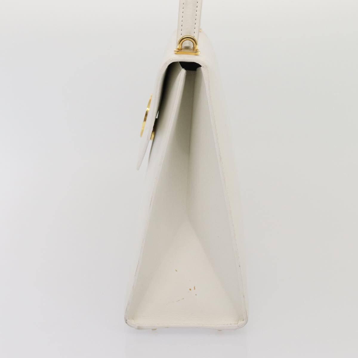 Celine CELINE Shoulder Bag Leather White Size ONE SIZE - 4 Thumbnail