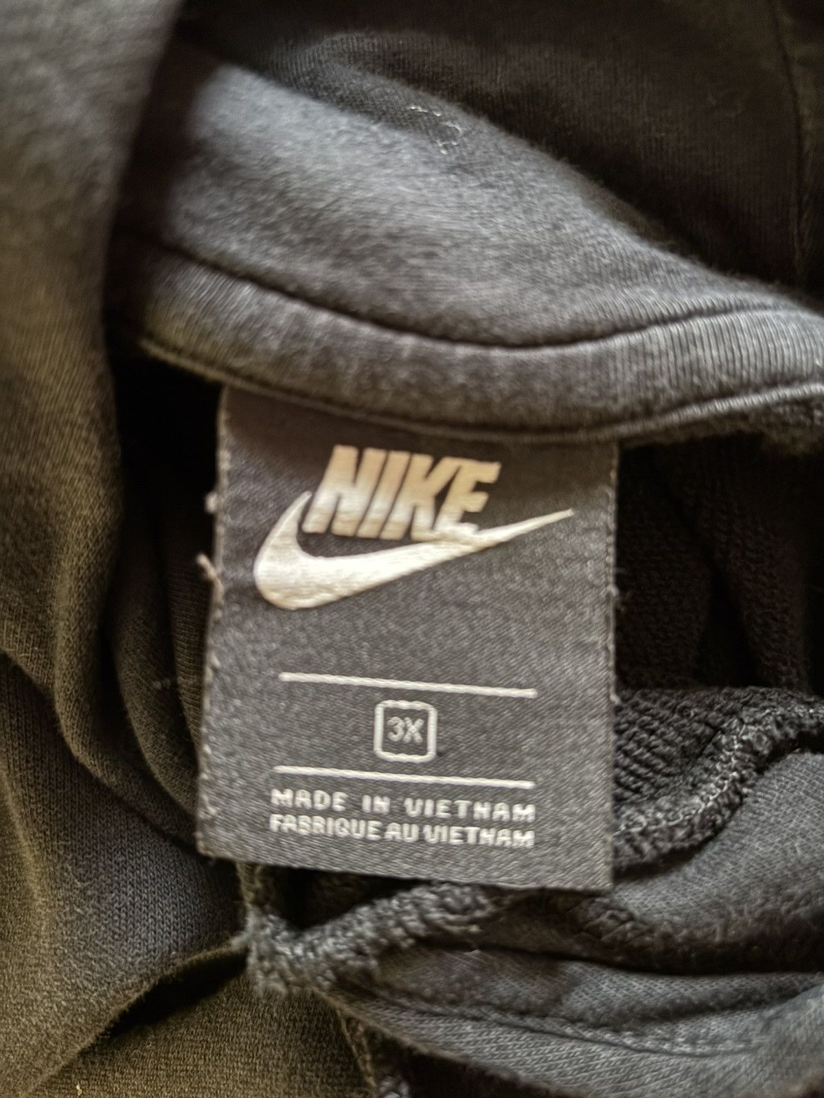 Nike Nike Long-Sleeved Black Pullover Hoodie Size US XXL / EU 58 / 5 - 4 Thumbnail