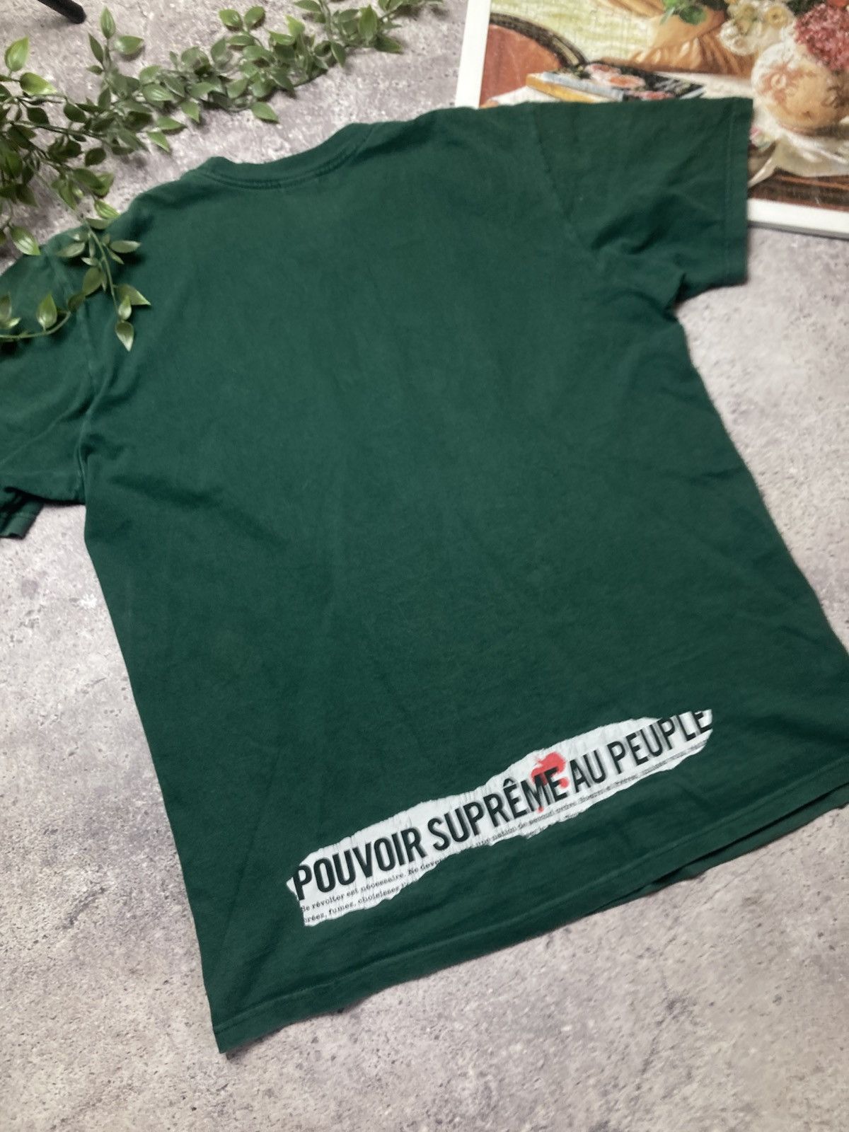 Supreme Supreme Headline POUVOIR T-Shirt Tee Size US M / EU 48-50 / 2 - 4 Thumbnail