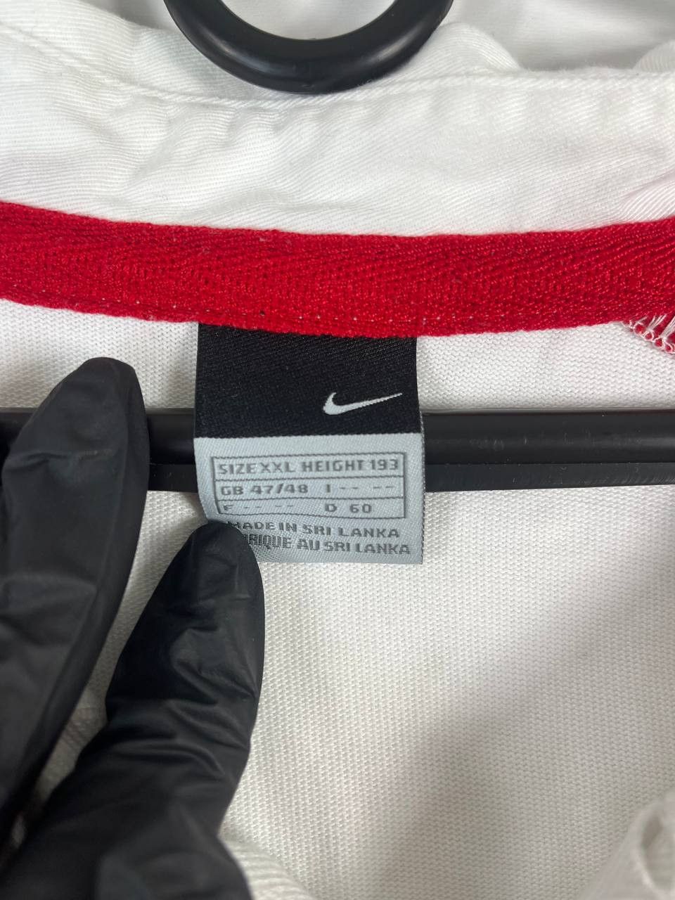 Nike Nike England Rugby Shirt Long Sleeve O2 Sponsor White Sz XL Size US XL / EU 56 / 4 - 5 Thumbnail