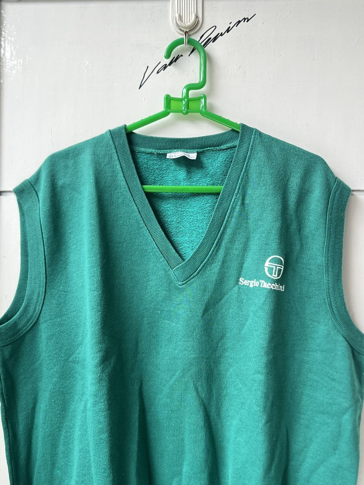 Sergio Tacchini Sergio Tacchini Green Padel Tennis Vest Size US L / EU 52-54 / 3 - 11 Thumbnail