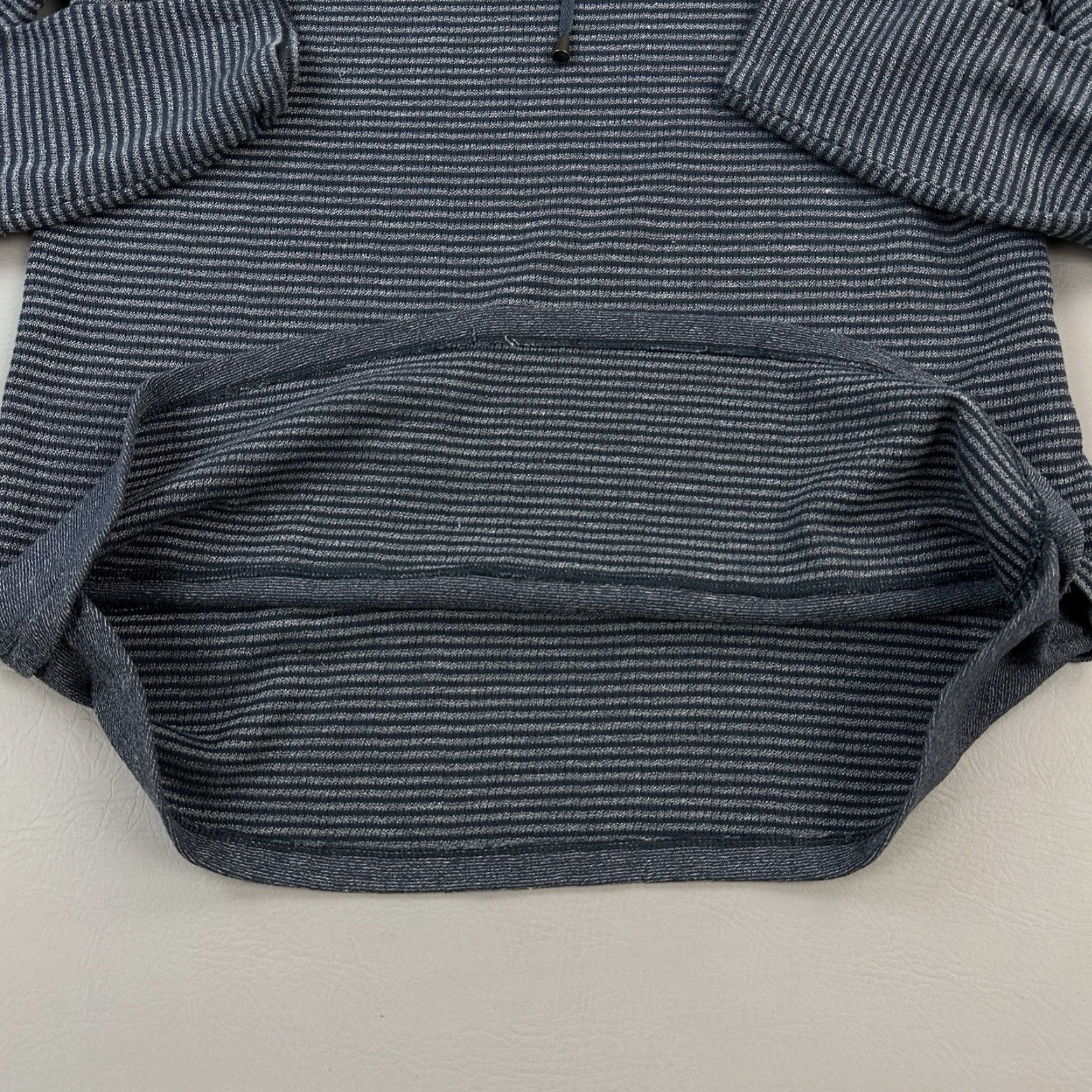 J. Jill J Jill Fit Sweatshirt Women's Medium Blue Striped Cowl Neck Tunic Pullover Cozy Size M / US 6-8 / IT 42-44 - 5 Thumbnail