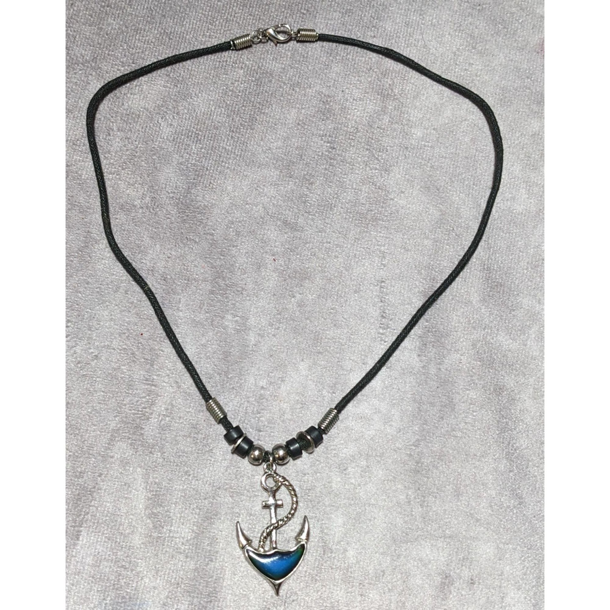 Other Retro Color Changing Mood Anchor Pendant Necklace Size ONE SIZE - 12 Thumbnail