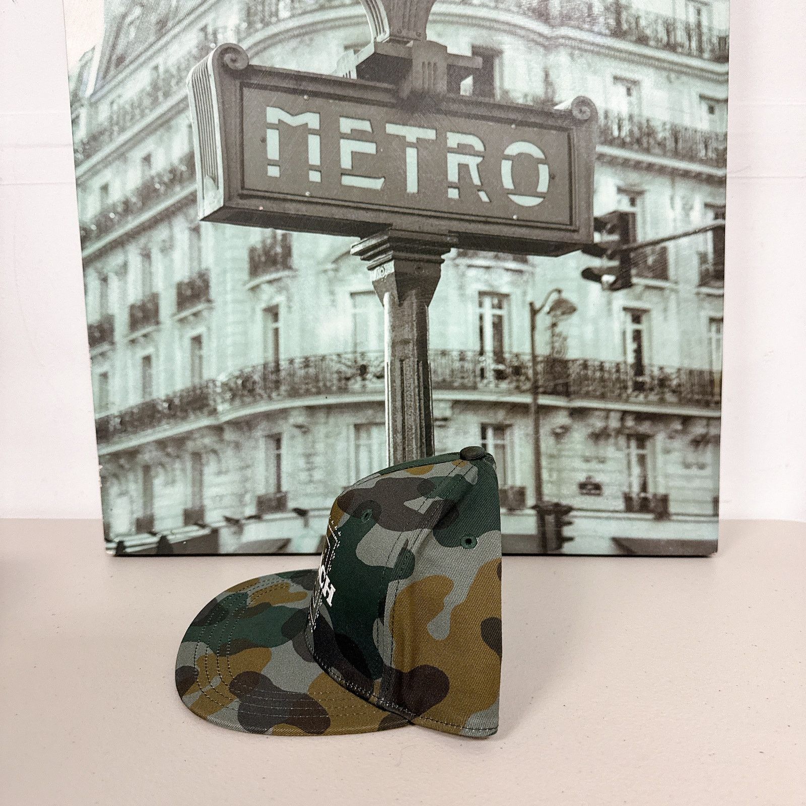 Coach Coach C0975 Cotton printed camouflage flat-brimmed cap, Size ONE SIZE - 2 Thumbnail