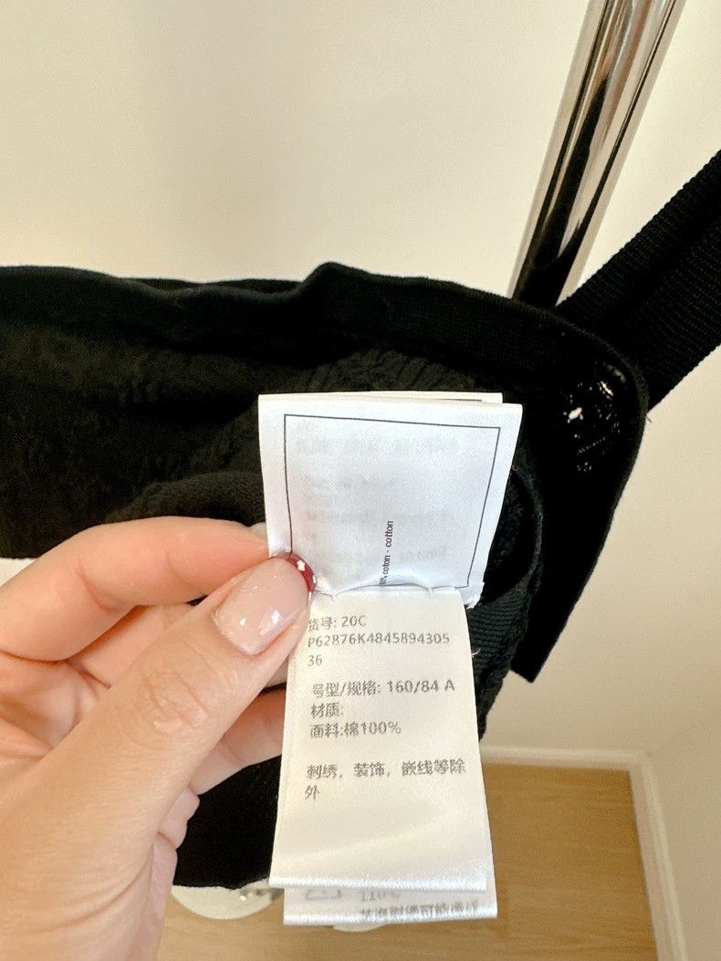 Chanel Chanel 20C black knitted suspender Size XS / US 0-2 / IT 36-38 - 6 Thumbnail