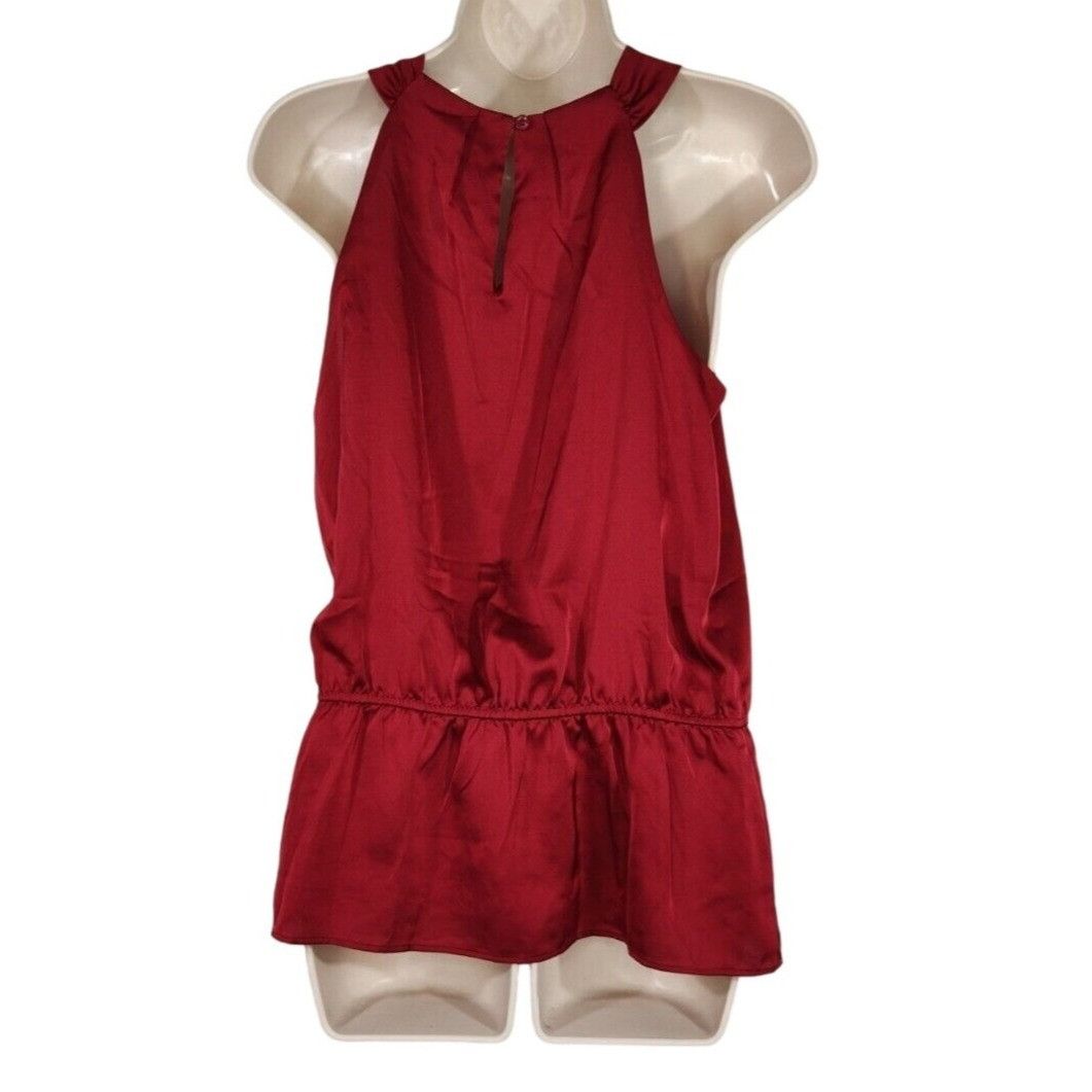 Ann Taylor Ann Taylor Sleeveless Peplum Tank Top Blouse Women Size 4P R Size S / US 4 / IT 40 - 3 Thumbnail