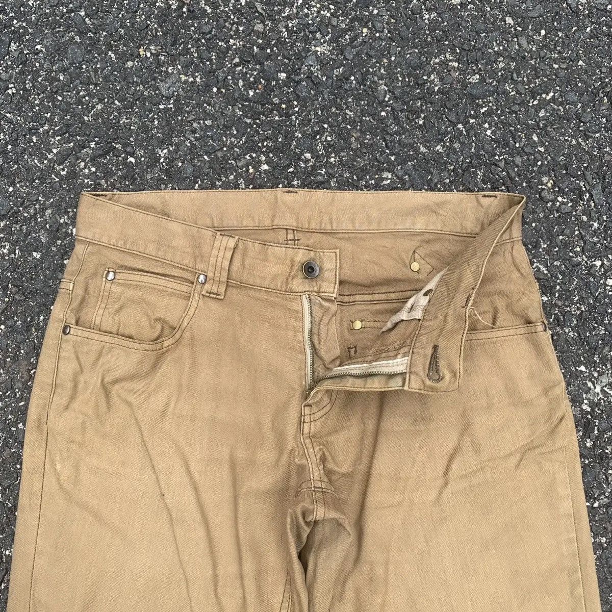 Japanese Brand × Vintage JAPANESE VINTAGE 32x33 CINCH BACK TROUSERS PANTS Size US 32 / EU 48 - 7 Thumbnail