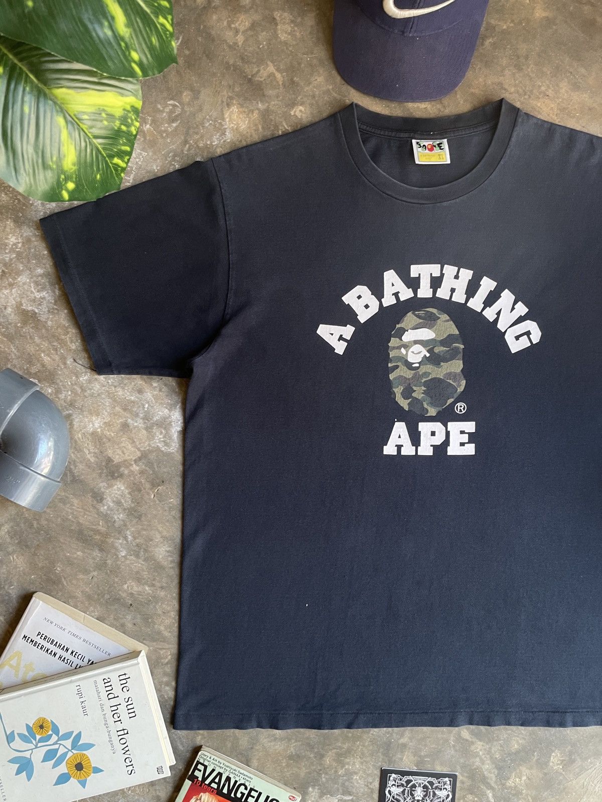 Bape A bathing Ape 1st Cammo T shirt black Size US XL / EU 56 / 4 - 3 Thumbnail