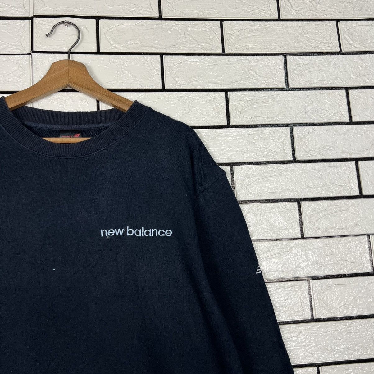 New Balance NEW BALANCE Small Logo Crewneck Sweatshirt #4276-C194 Size US L / EU 52-54 / 3 - 4 Thumbnail