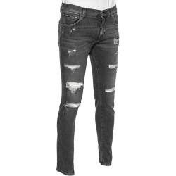 Dolce & Gabbana o1y0125 Logo Jeans in Grey Size US 40 / EU 56 - 2 Thumbnail