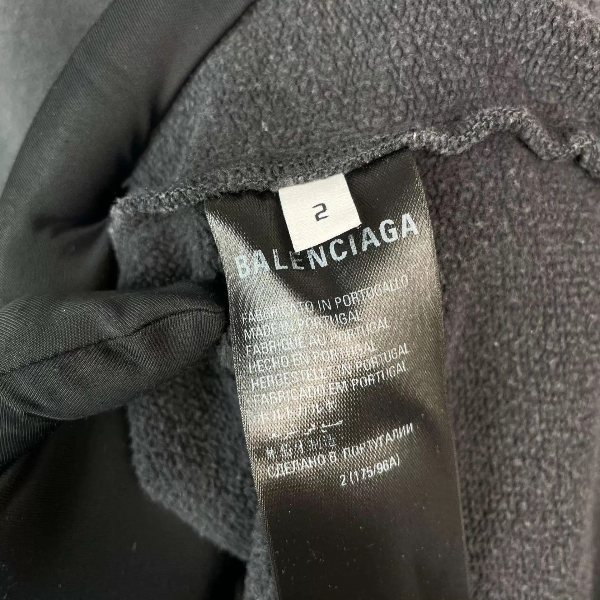 Balenciaga Balenciaga Gray Hoodie US2 260206ZZLVB05 Size US M / EU 48-50 / 2 - 4 Thumbnail