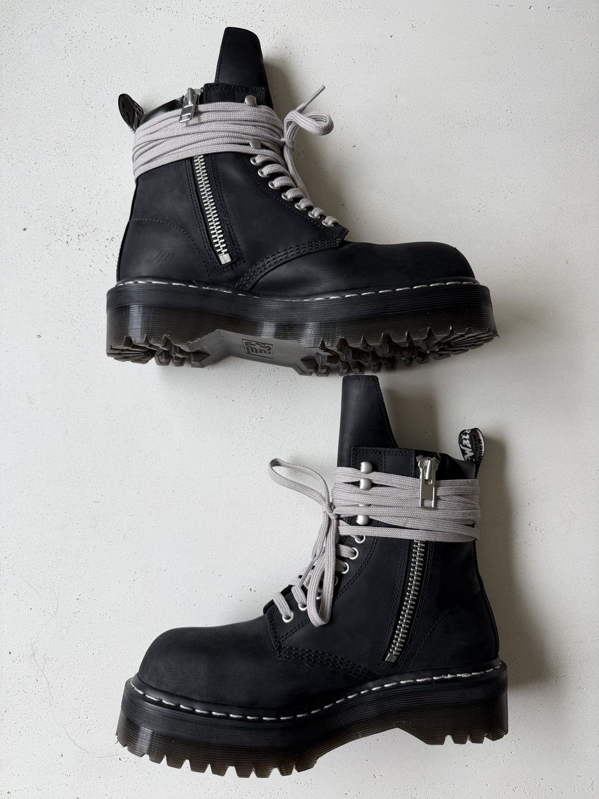 Dr. Martens x Rick Owens FW25 Quad Sole Steel Toe Boot