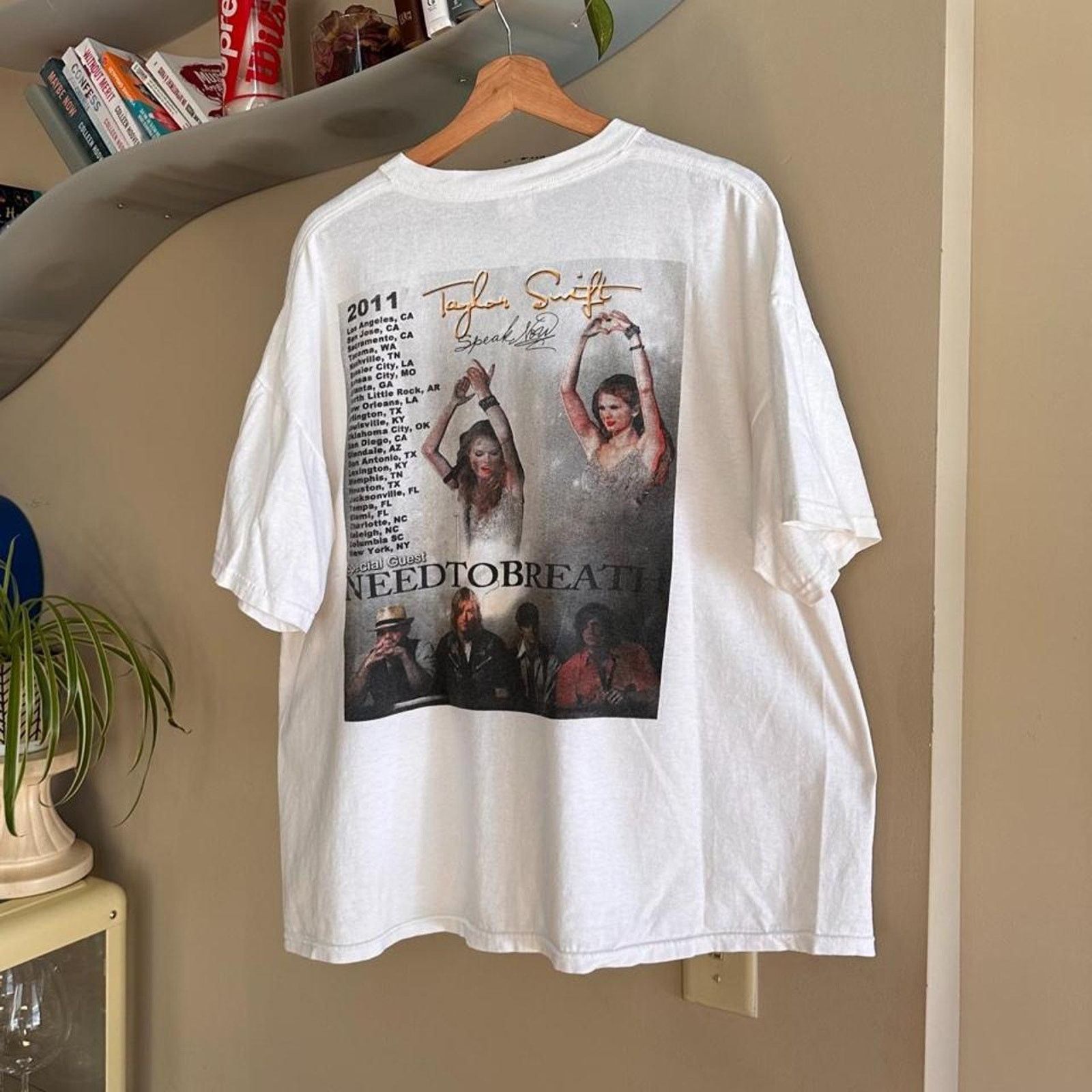 Band Tees × Vintage Vintage 2011 Taylor Swift Shirt Size US XL / EU 56 / 4 - 5 Thumbnail
