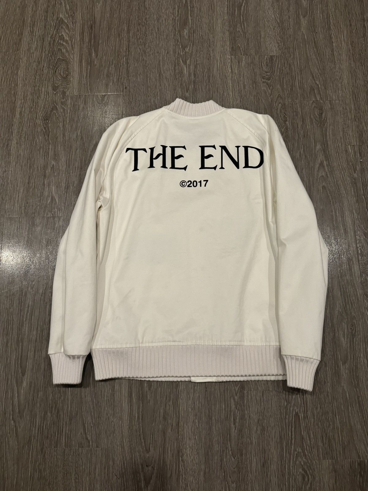 Off-White Off White Scorpion Embroidered The End 2017 Jacket White Size US L / EU 52-54 / 3 - 2 Thumbnail