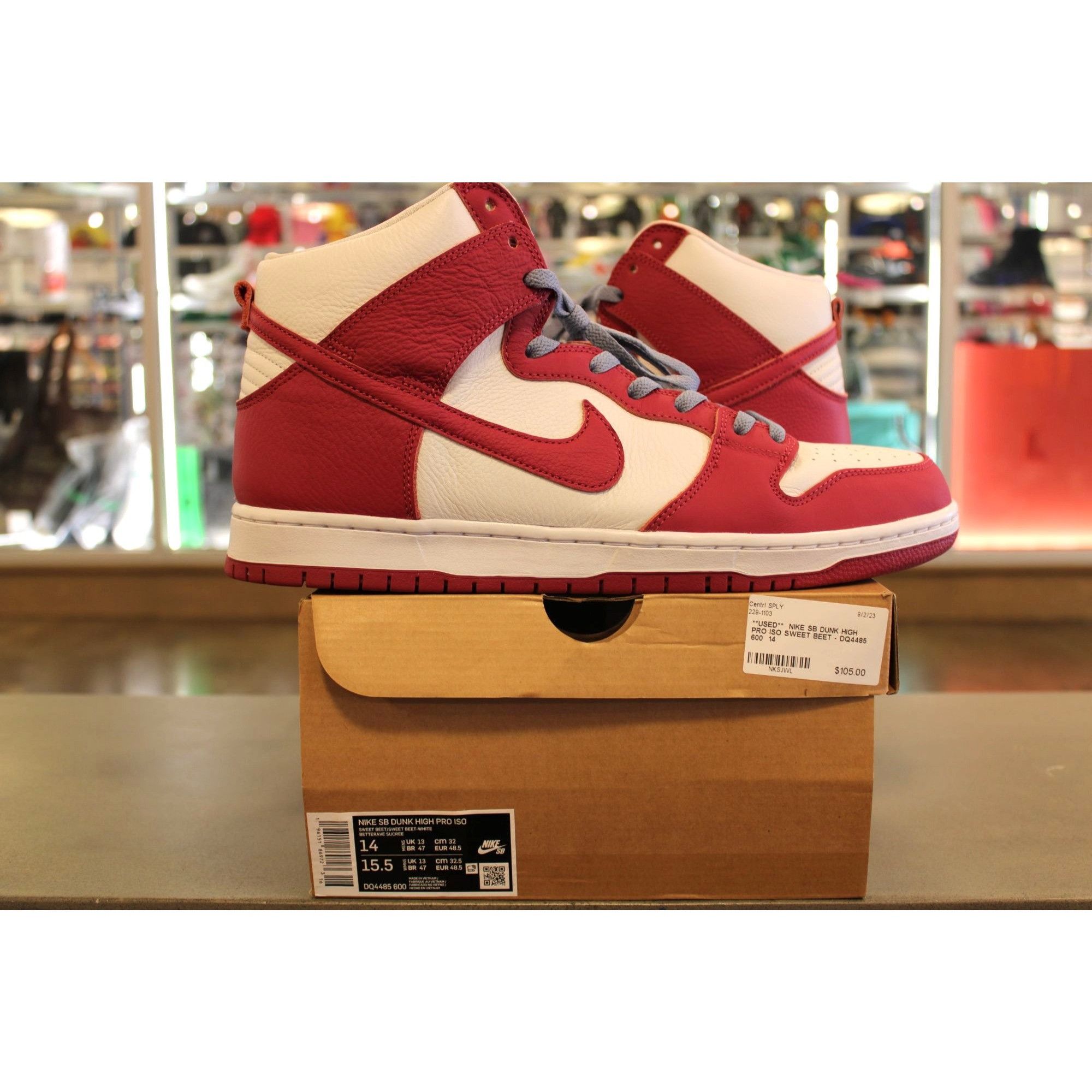 Nike SB Dunk High Sweet Beet DQ4485-600