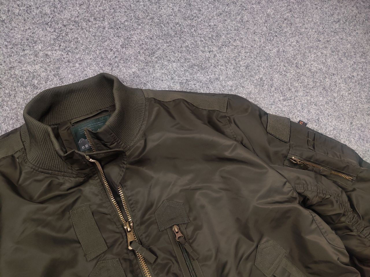 Vintage Vintage Air Force USA industr military Bomber Bondage Jacket Size US XL / EU 56 / 4 - 6 Thumbnail