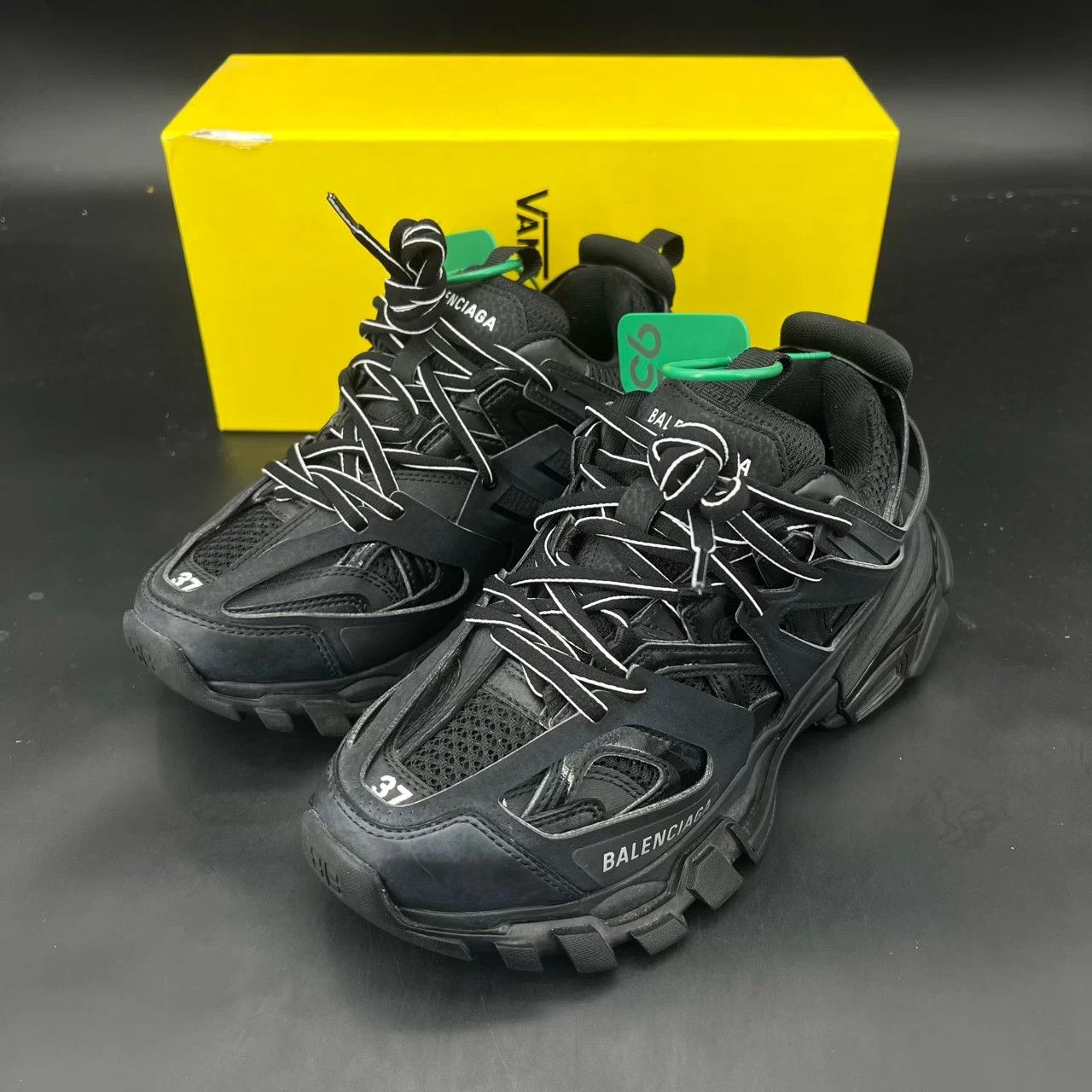 Balenciaga Balenciaga Track Black 37 99 New Size US 6 / IT 36 - 1 Thumbnail