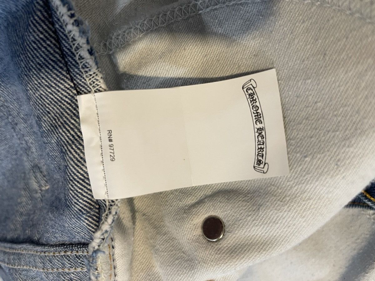 Chrome Hearts × Levi's Chrome Hearts Levi’s Cross Patch Denim Jeans Size US 34 / EU 50 - 21 Thumbnail