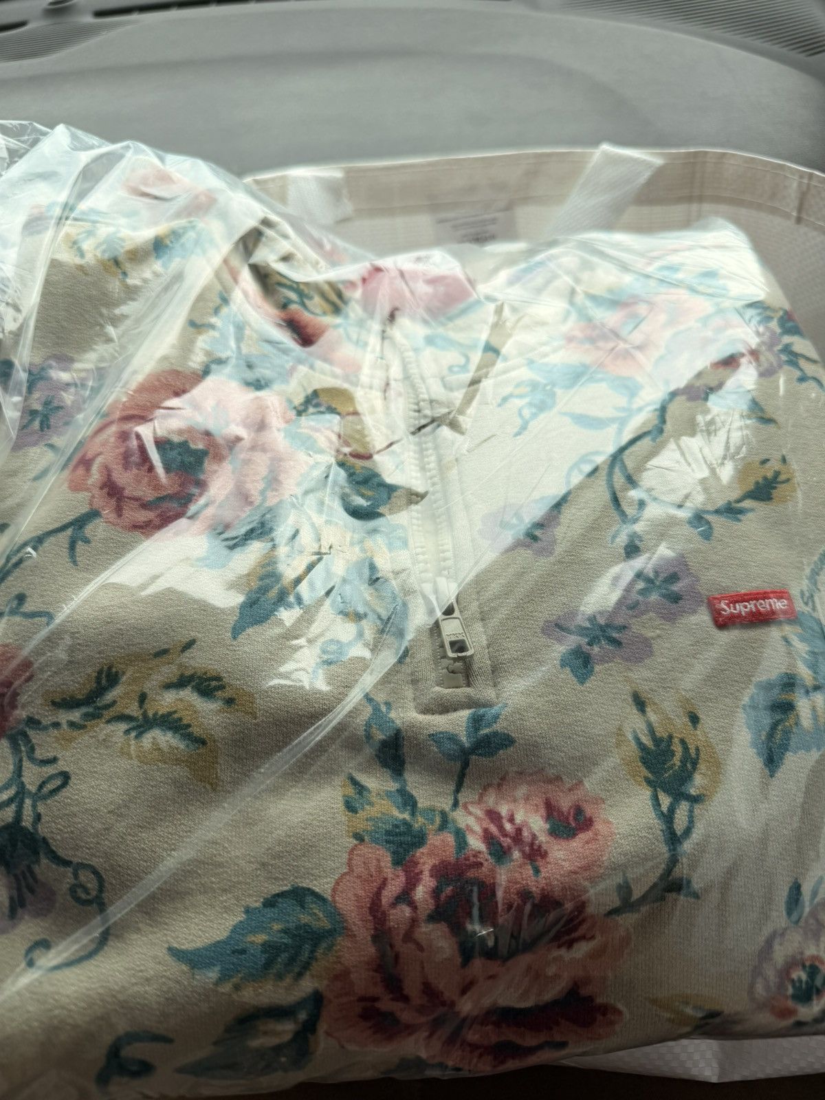 Supreme Supreme Floral Small Box Logo Half Zip Size US M / EU 48-50 / 2 - 2 Thumbnail