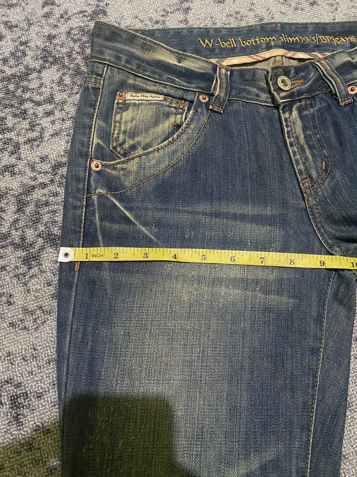 Hysteric Glamour × If Six Was Nine × Japanese Brand Y2k Bean pole ifsixwasnine bootcut jeans Size US 29 - 12 Thumbnail
