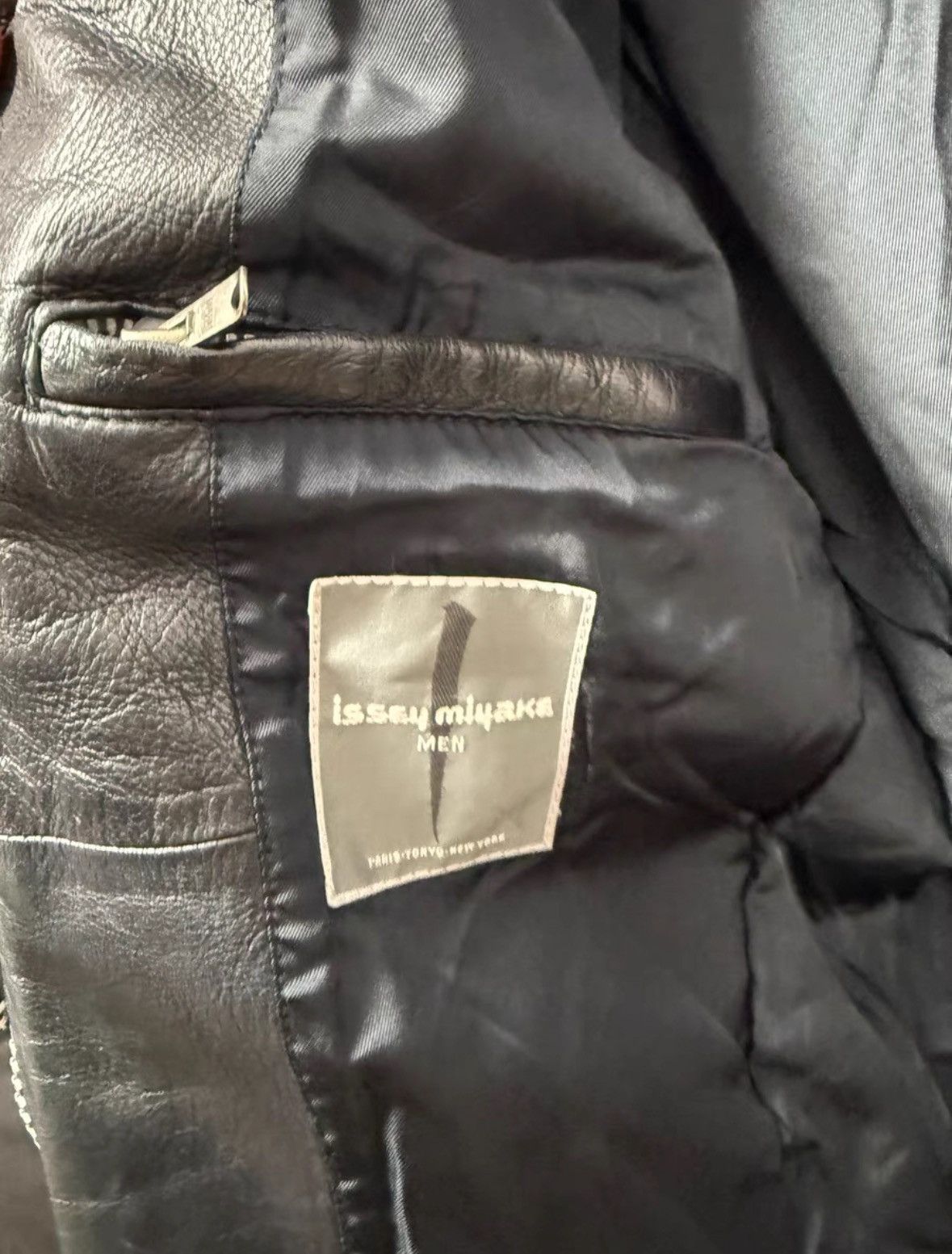 Issey Miyake Issey miyake leather jacket Size US M / EU 48-50 / 2 - 8 Thumbnail