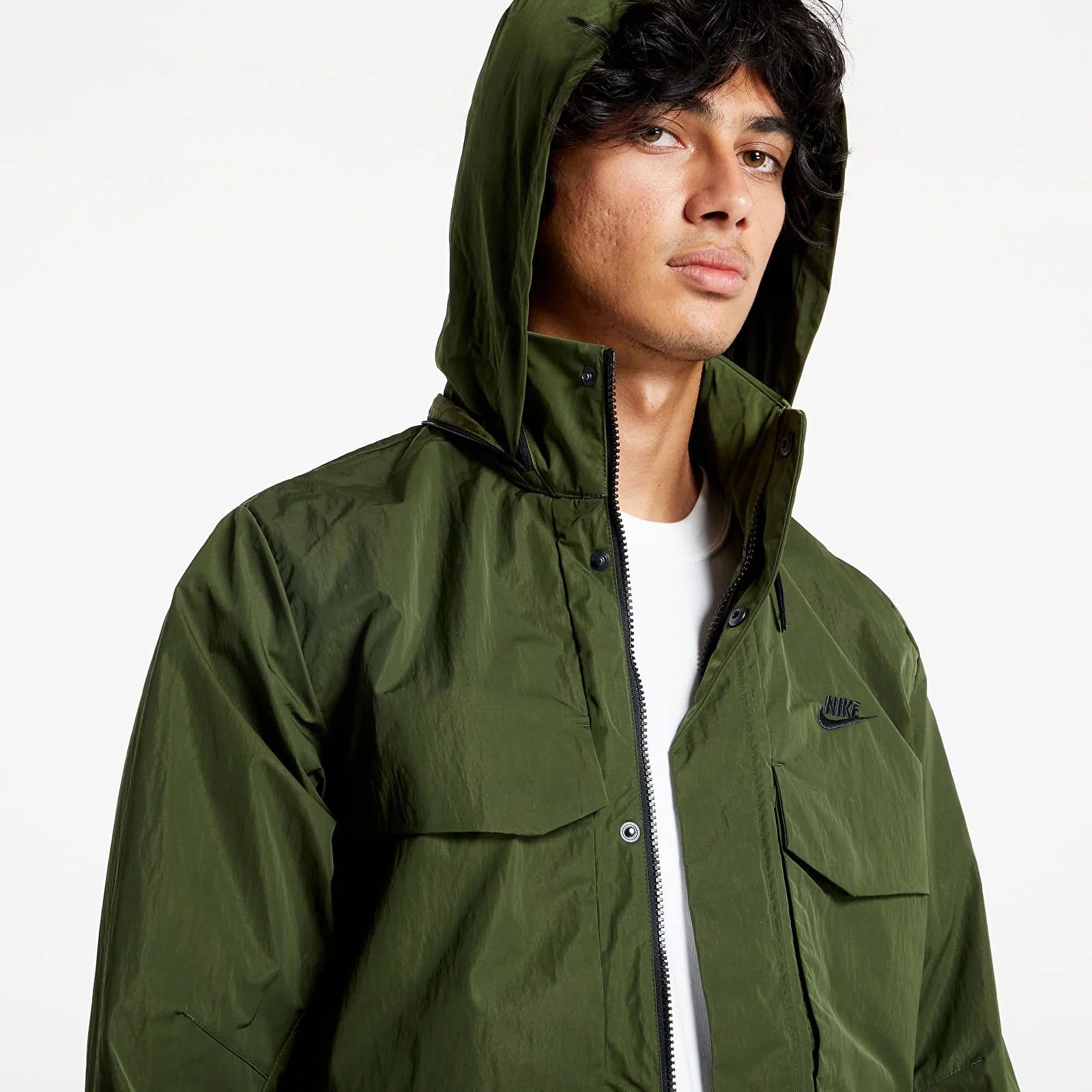 Nike Nike Sportswear M65 Unlined Hooded Jacket Size US M / EU 48-50 / 2 - 3 Thumbnail