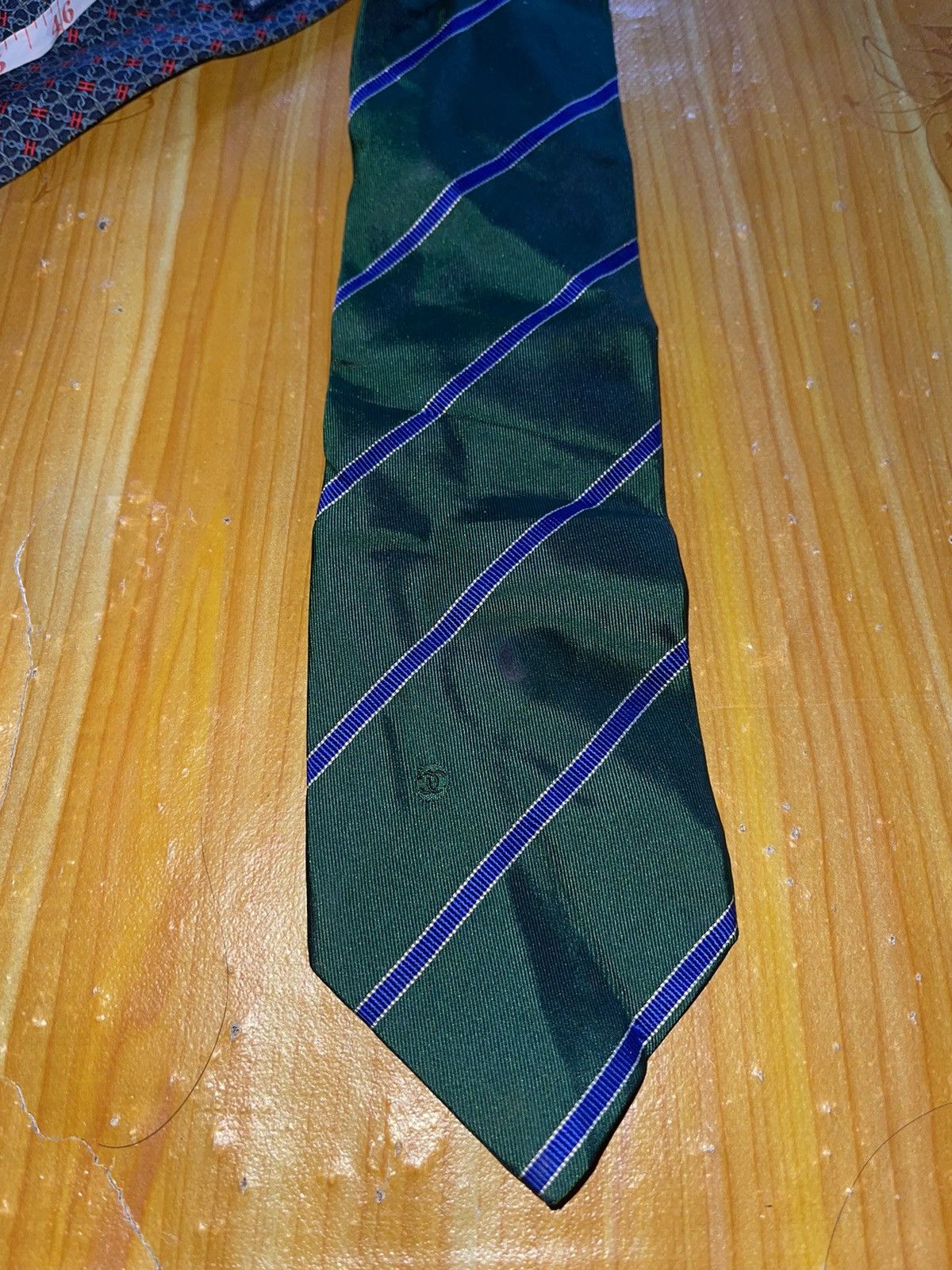 Chanel Lot of 2 CHANEL HERMES tie necktie Size ONE SIZE - 9 Thumbnail