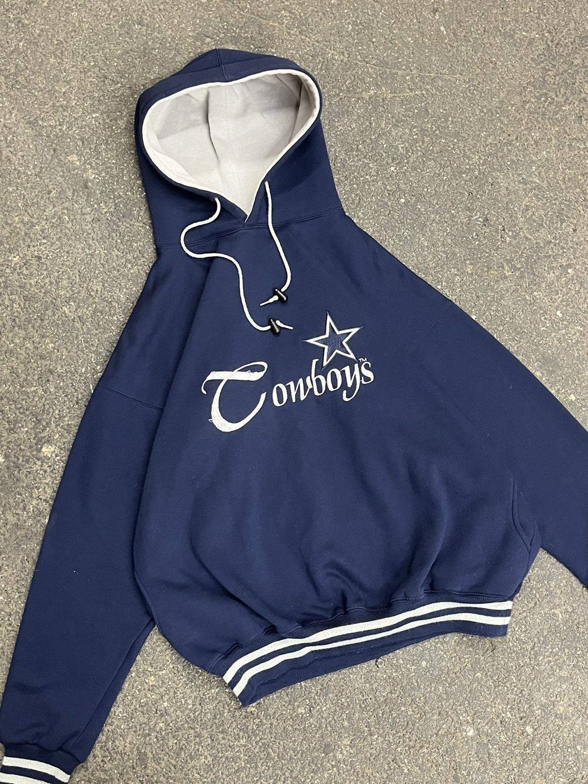 Vintage Dallas cowboys vintage The Game 90s hoodie hype rare nfl Size US L / EU 52-54 / 3 - 2 Thumbnail