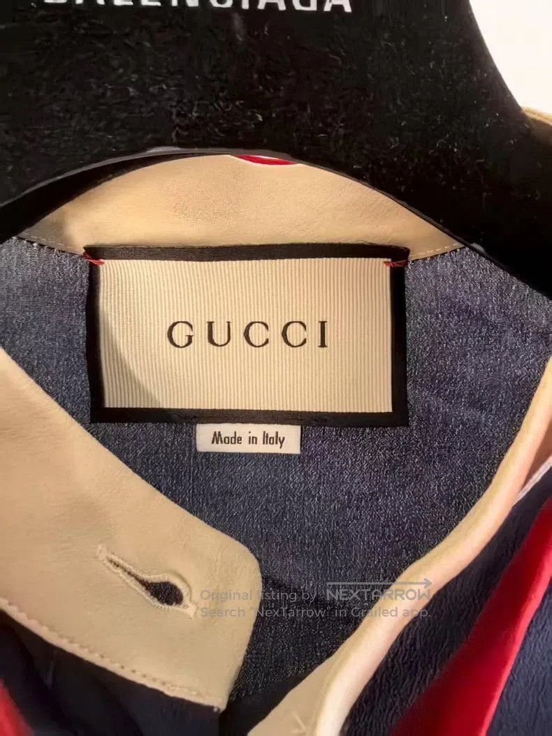 Gucci Gucci Silk Button Up Shirt . Size US L / EU 52-54 / 3 - 4 Thumbnail